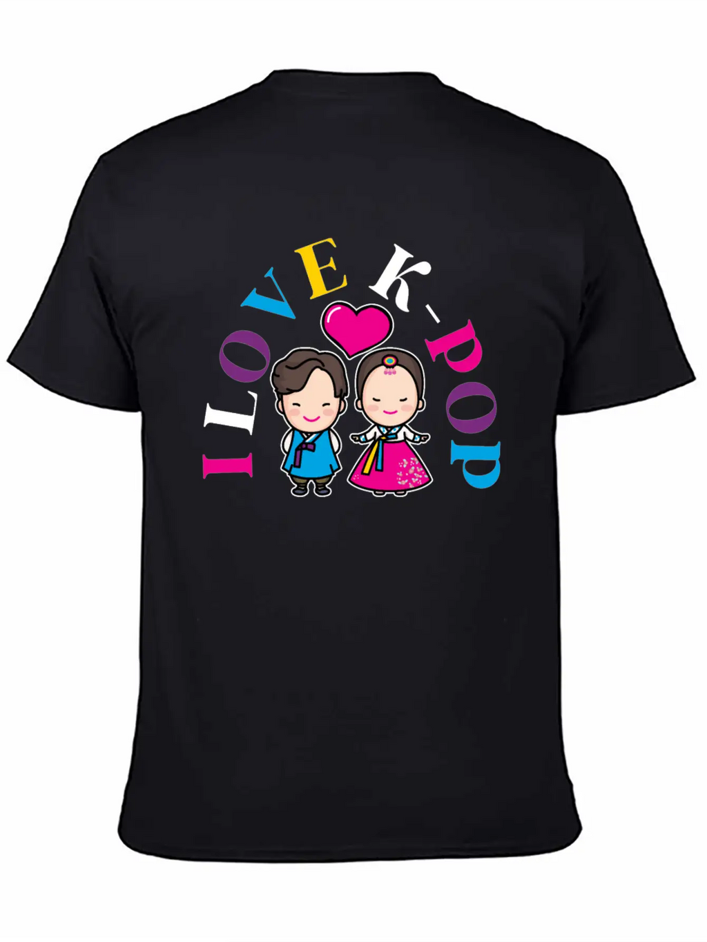 K-Pop K-drama Korean Music KPop Kdrama Gift Casual Graphic T-Shirt – Simple And Comfortable Daily Wear