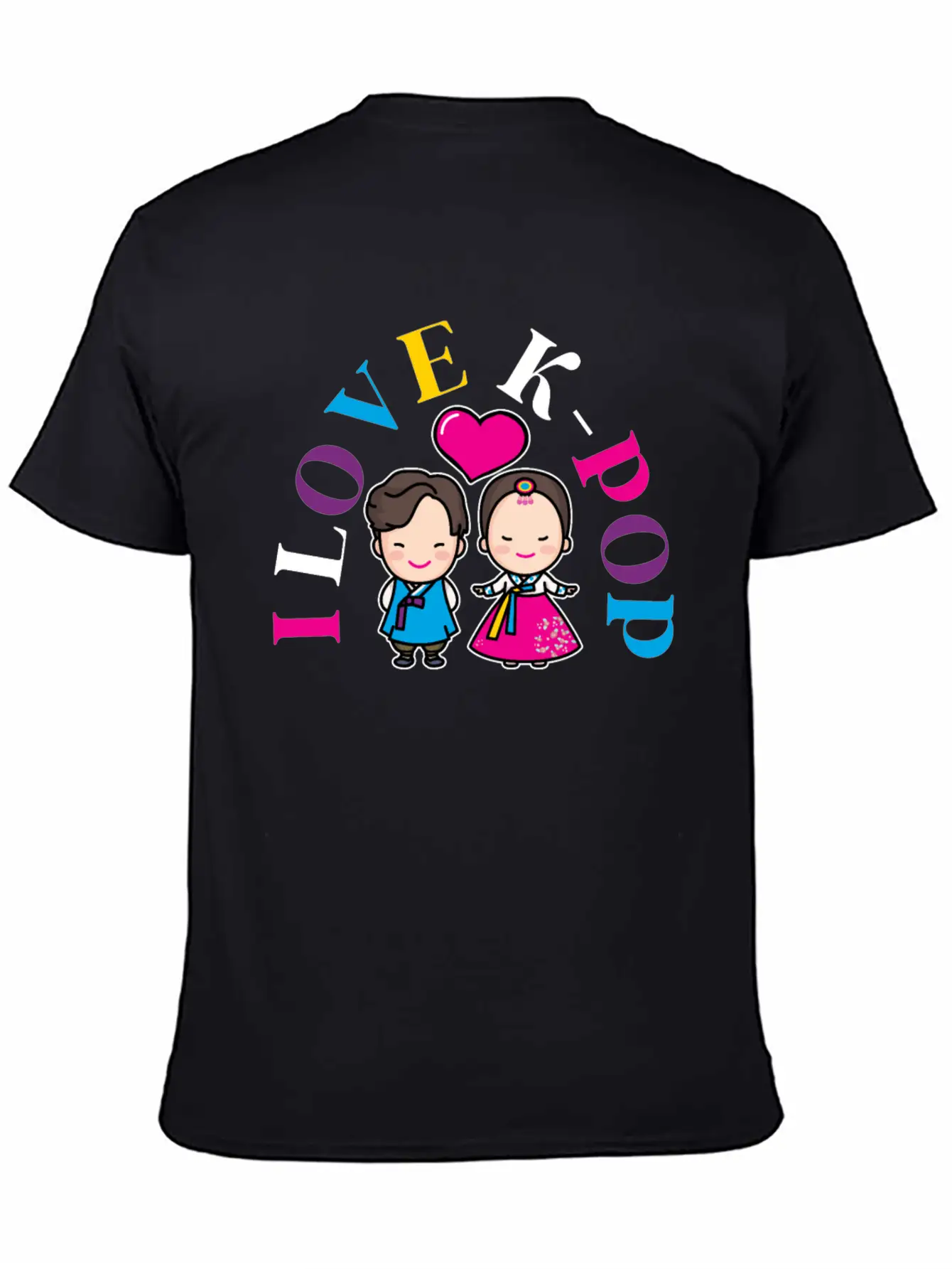 K-Pop K-drama Korean Music KPop Kdrama Gift Casual Graphic T-Shirt – Simple And Comfortable Daily Wear