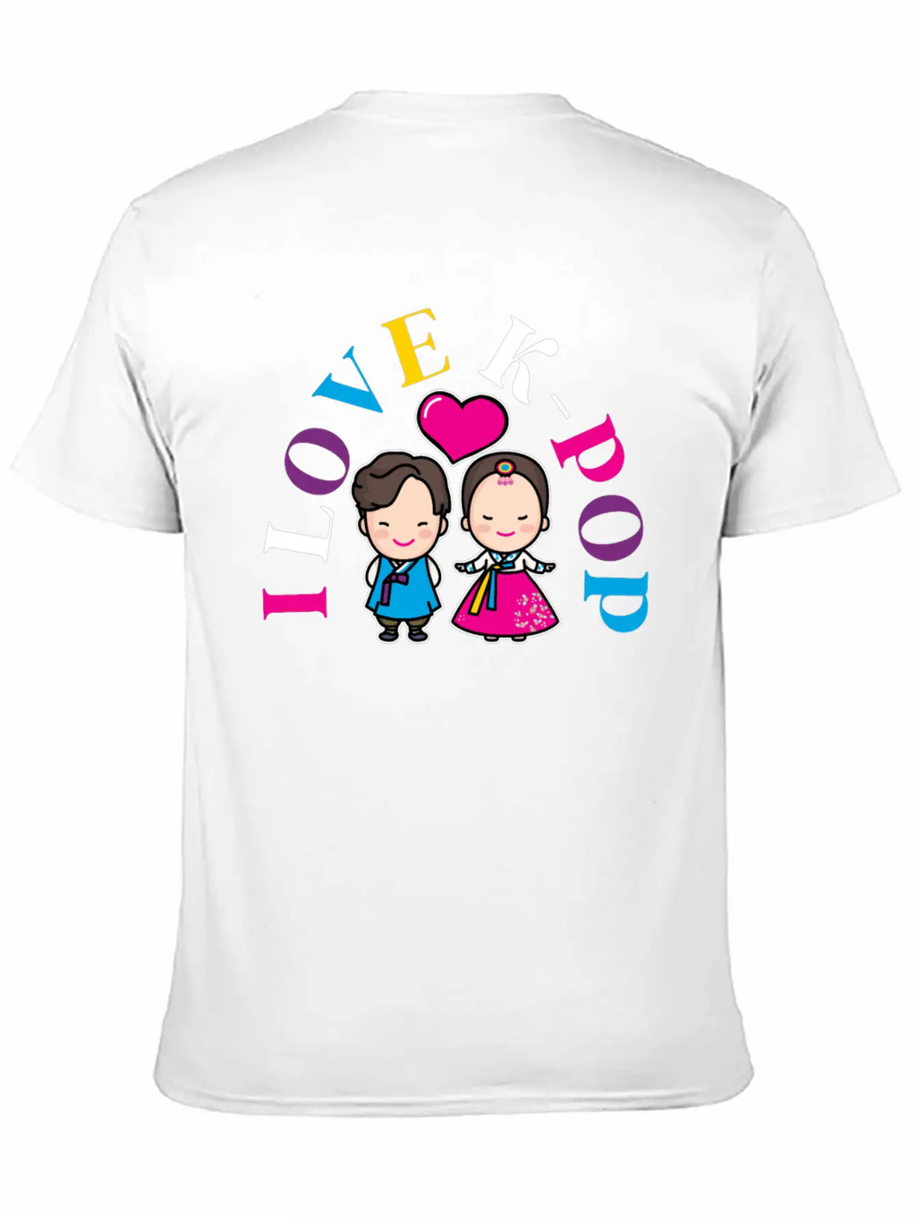 K-Pop K-drama Korean Music KPop Kdrama Gift Casual Graphic T-Shirt – Simple And Comfortable Daily Wear