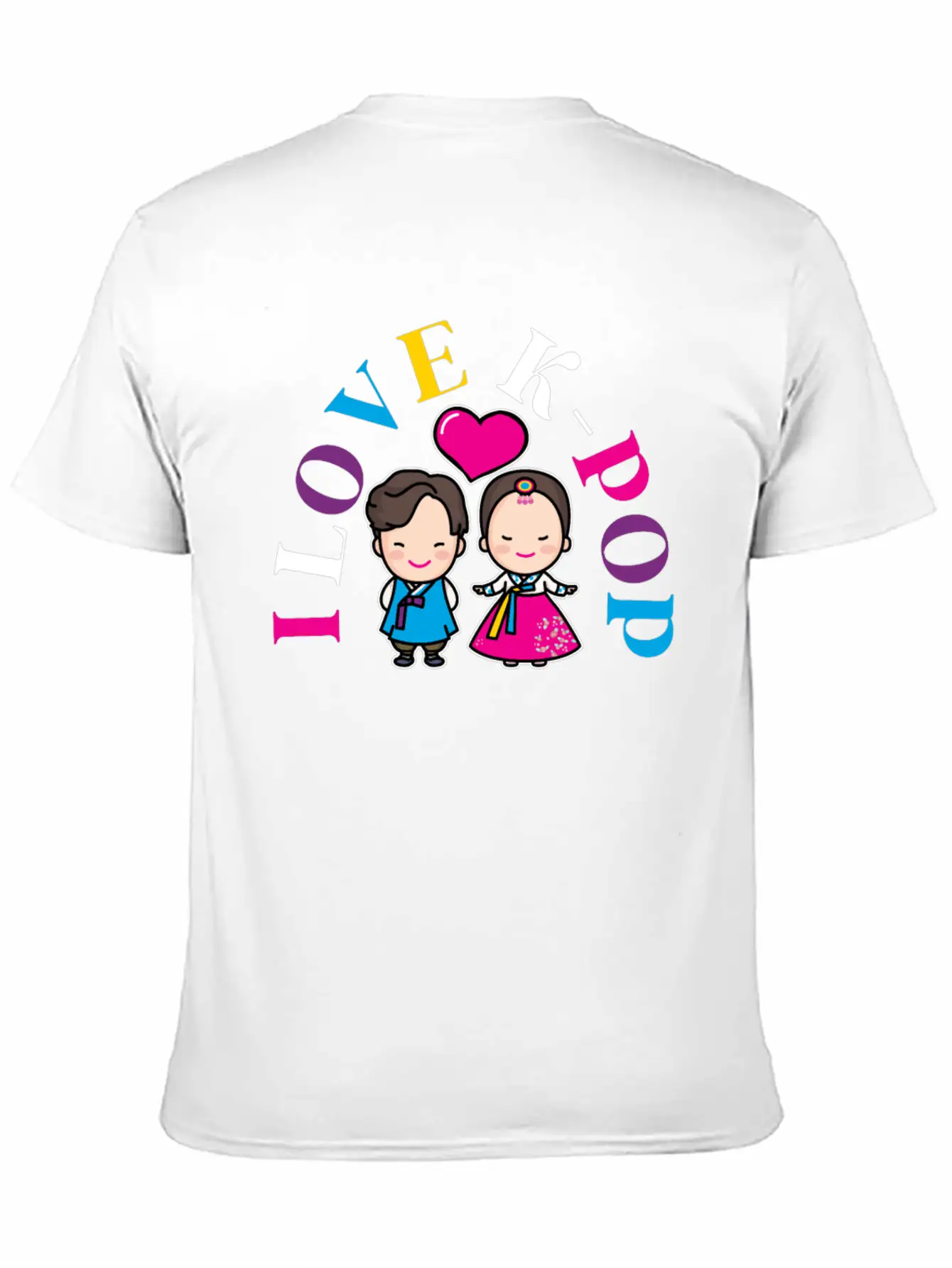K-Pop K-drama Korean Music KPop Kdrama Gift Casual Graphic T-Shirt – Simple And Comfortable Daily Wear
