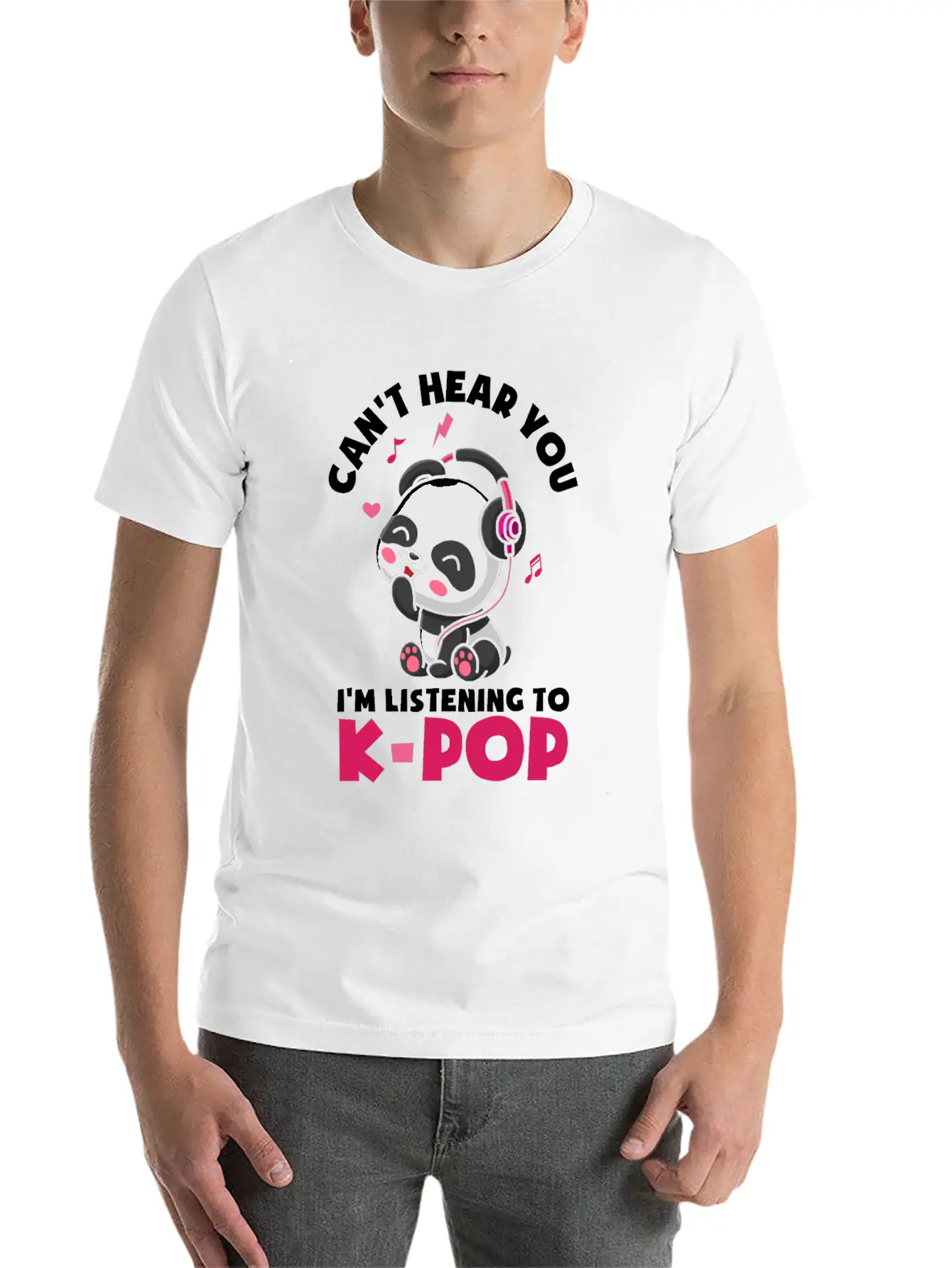 K-Pop K-Drama Korean Pop Music Casual Graphic T-Shirt – Simple And Comfortable Daily Wear