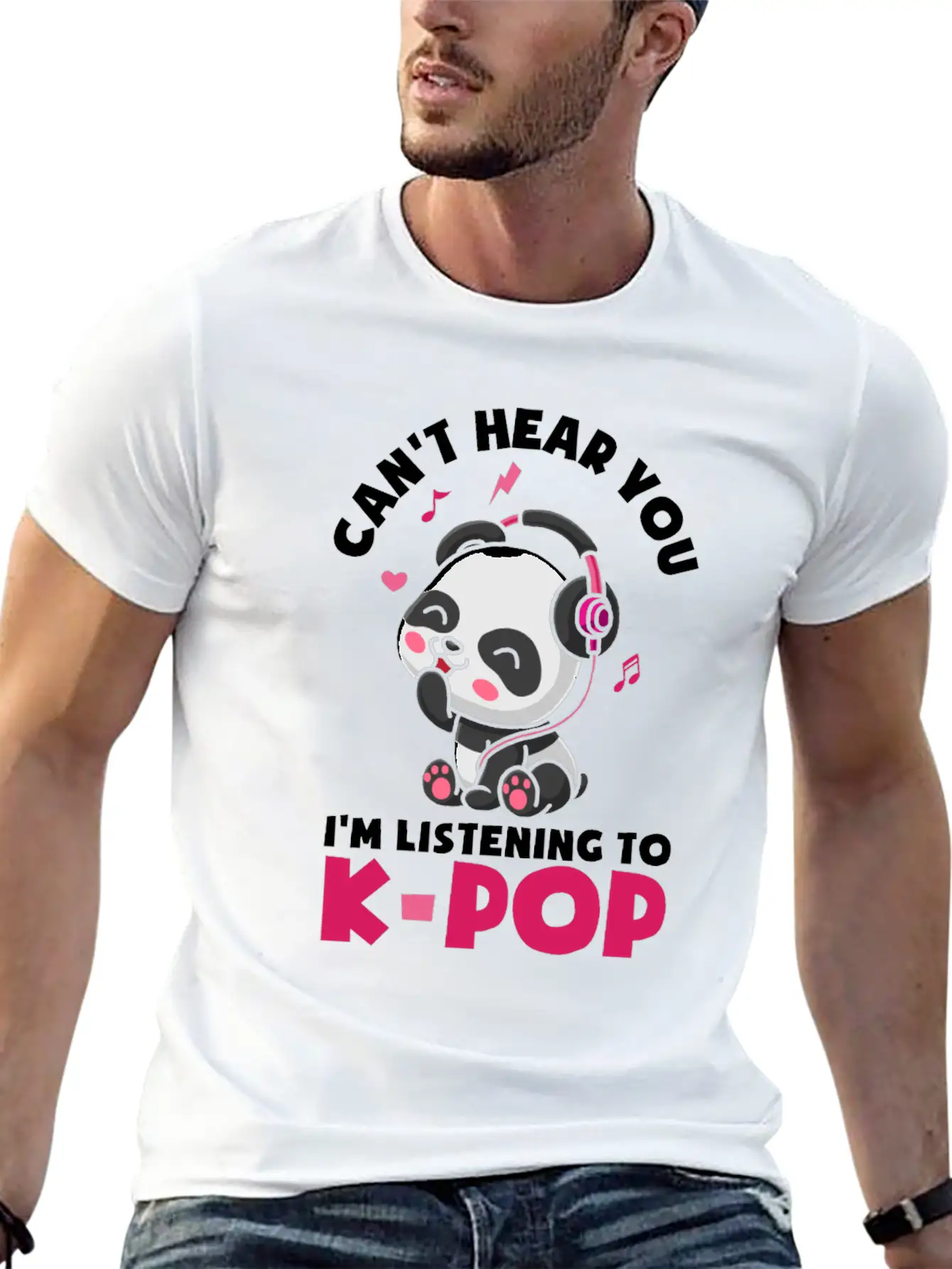 K-Pop K-Drama Korean Pop Music Casual Graphic T-Shirt – Simple And Comfortable Daily Wear