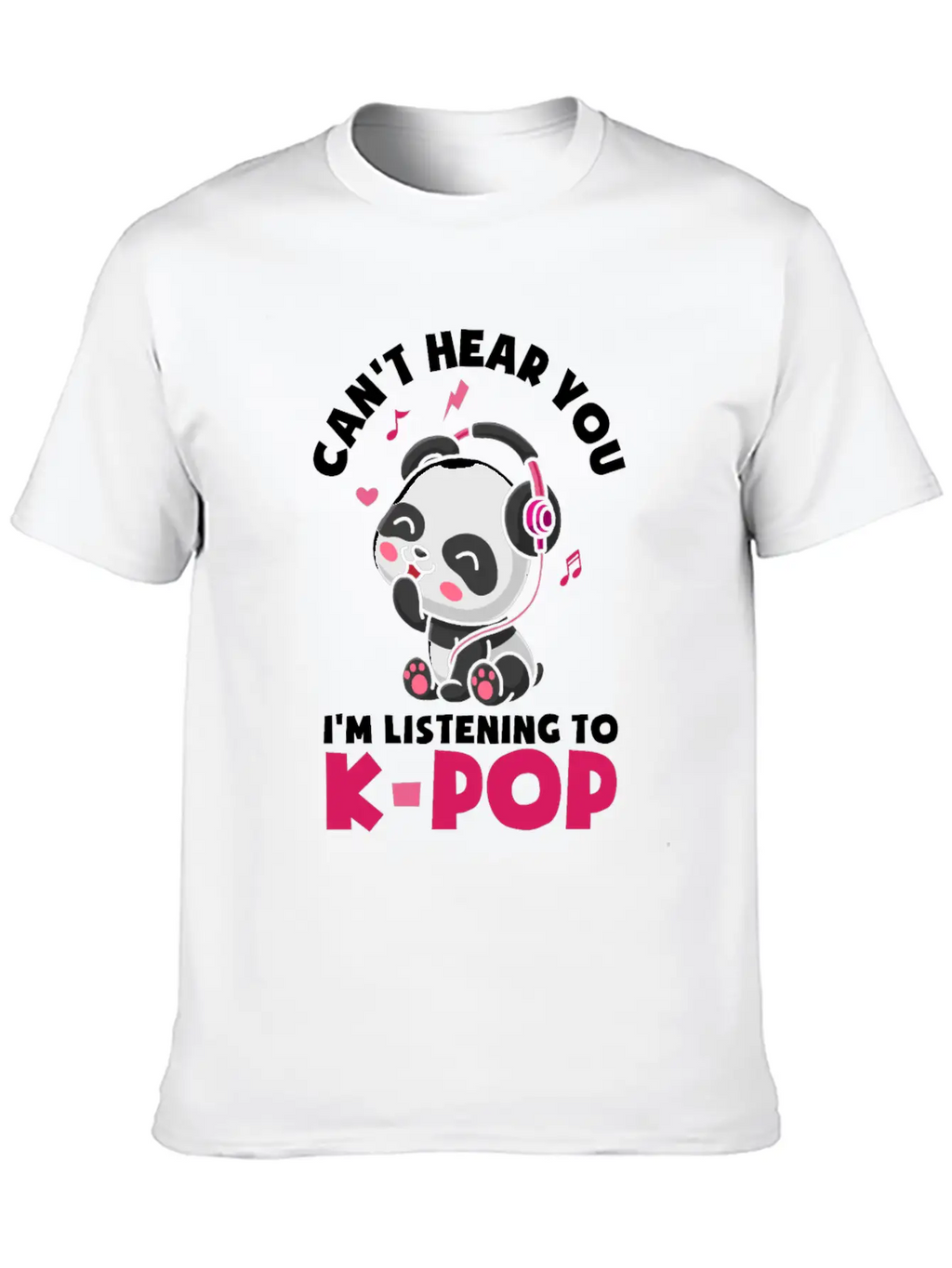 K-Pop K-Drama Korean Pop Music Casual Graphic T-Shirt – Simple And Comfortable Daily Wear