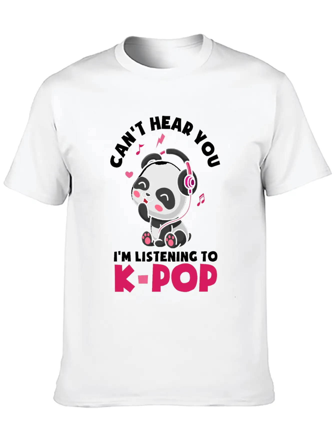 K-Pop K-Drama Korean Pop Music Casual Graphic T-Shirt – Simple And Comfortable Daily Wear