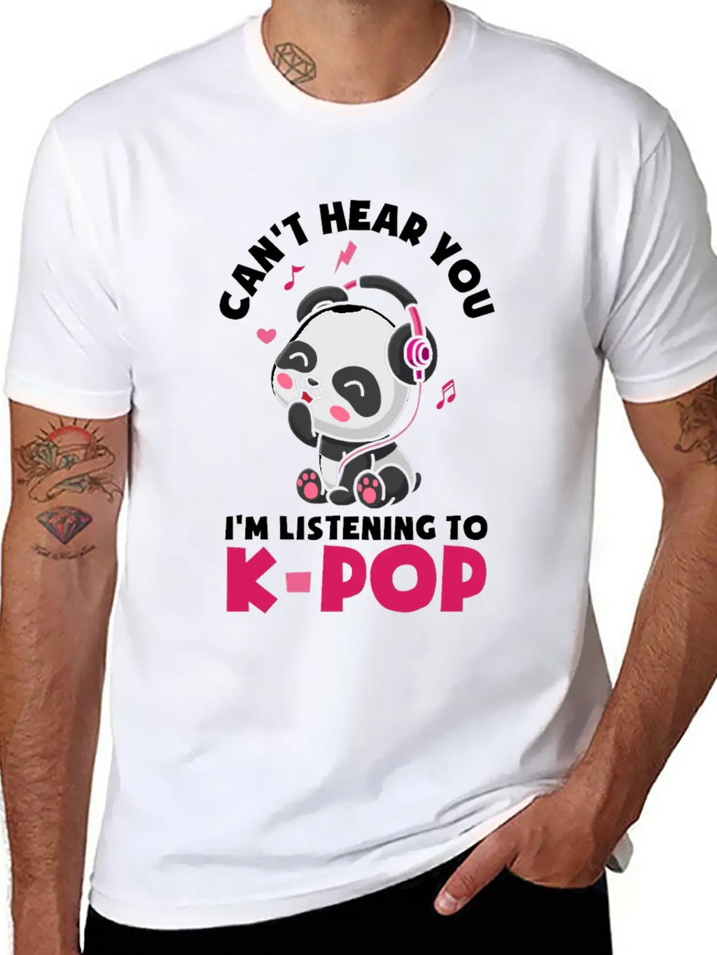 K-Pop K-Drama Korean Pop Music Casual Graphic T-Shirt – Simple And Comfortable Daily Wear