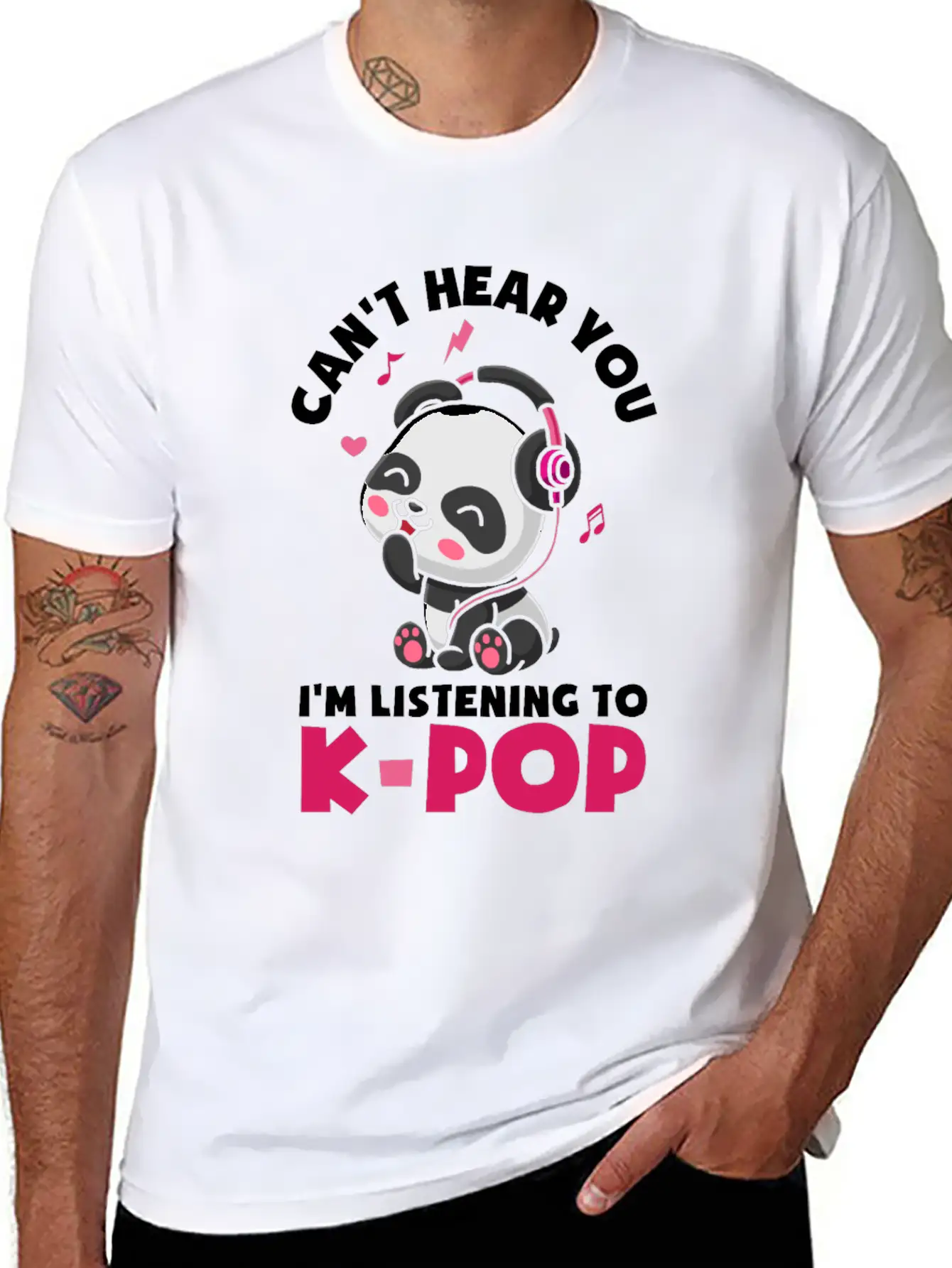 K-Pop K-Drama Korean Pop Music Casual Graphic T-Shirt – Simple And Comfortable Daily Wear