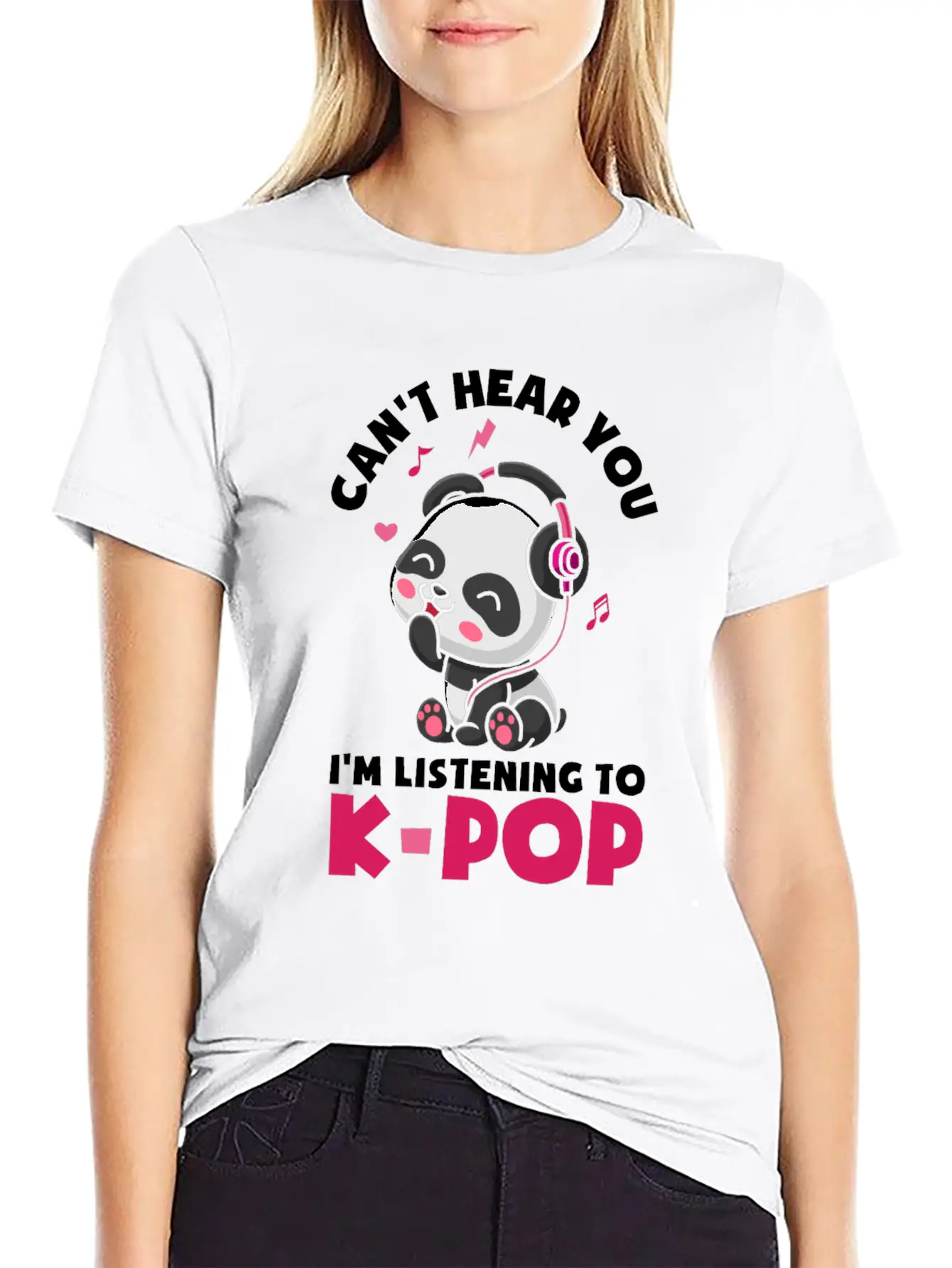 K-Pop K-Drama Korean Pop Music Casual Graphic T-Shirt – Simple And Comfortable Daily Wear