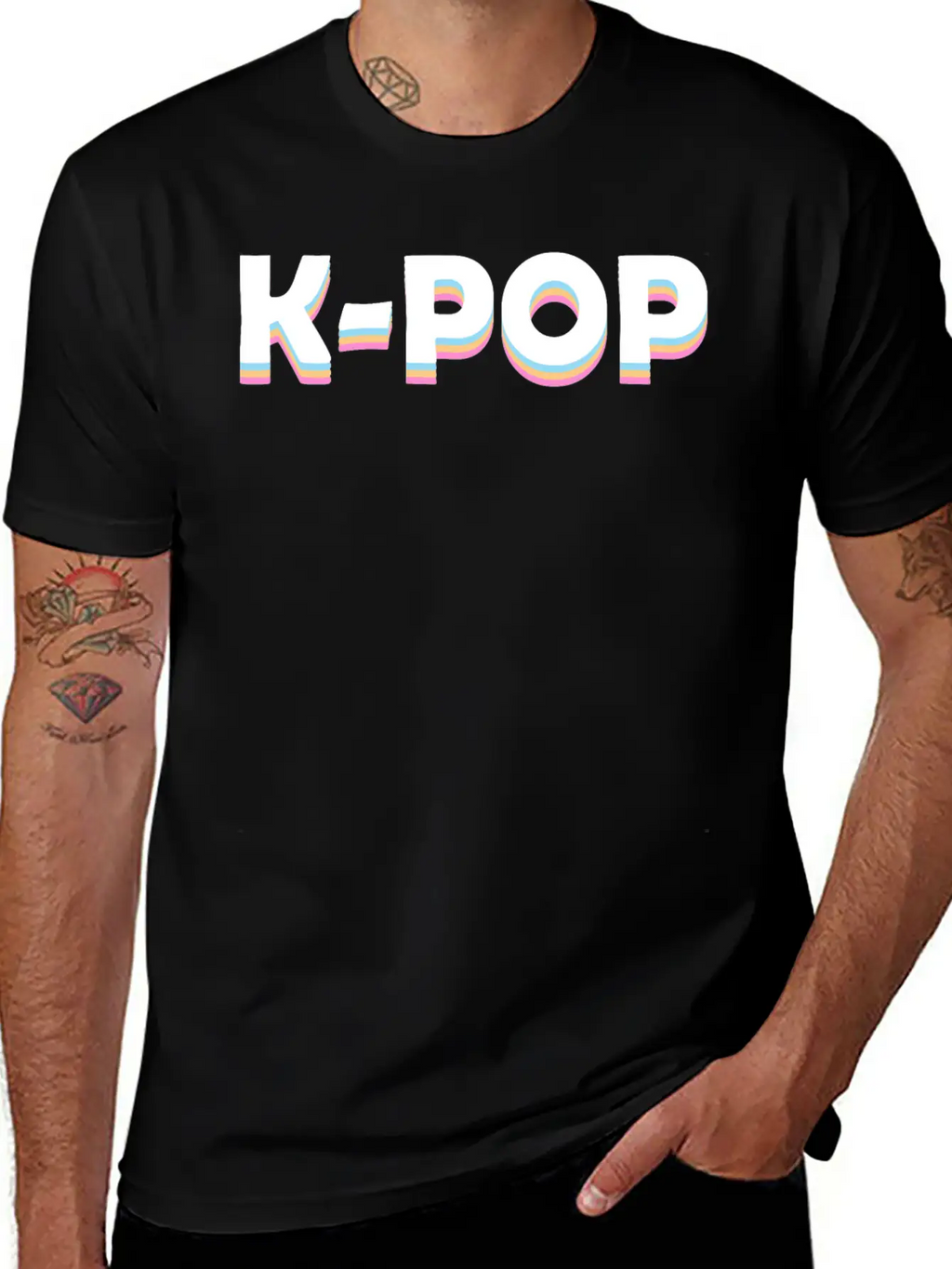 K Pop Music Lover Unisex Casual T-Shirt – Clean Design For Daily Comfort