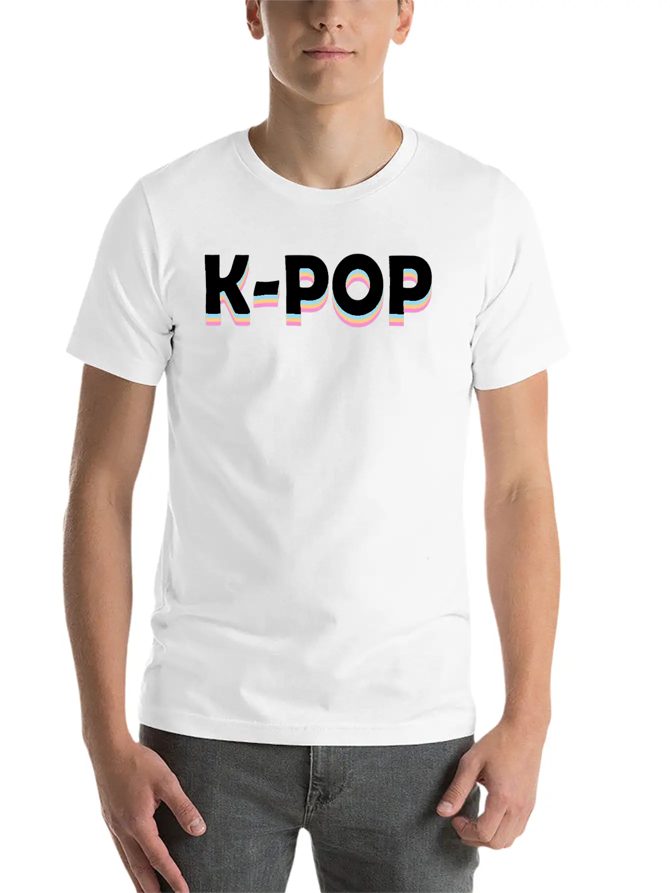 K Pop Music Lover Unisex Casual T-Shirt – Clean Design For Daily Comfort