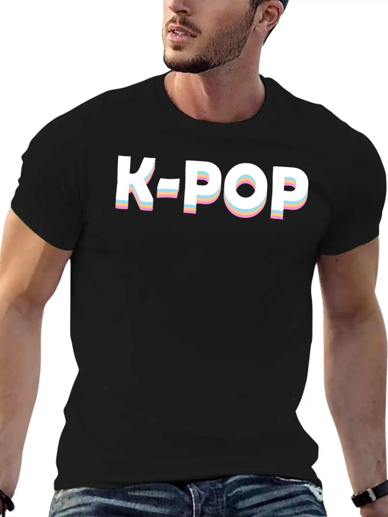 K Pop Music Lover Unisex Casual T-Shirt – Clean Design For Daily Comfort