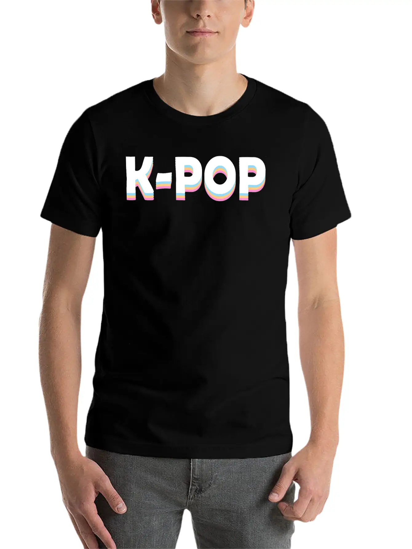 K Pop Music Lover Unisex Casual T-Shirt – Clean Design For Daily Comfort