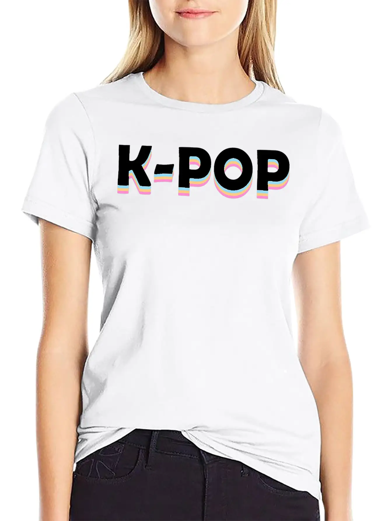 K Pop Music Lover Unisex Casual T-Shirt – Clean Design For Daily Comfort