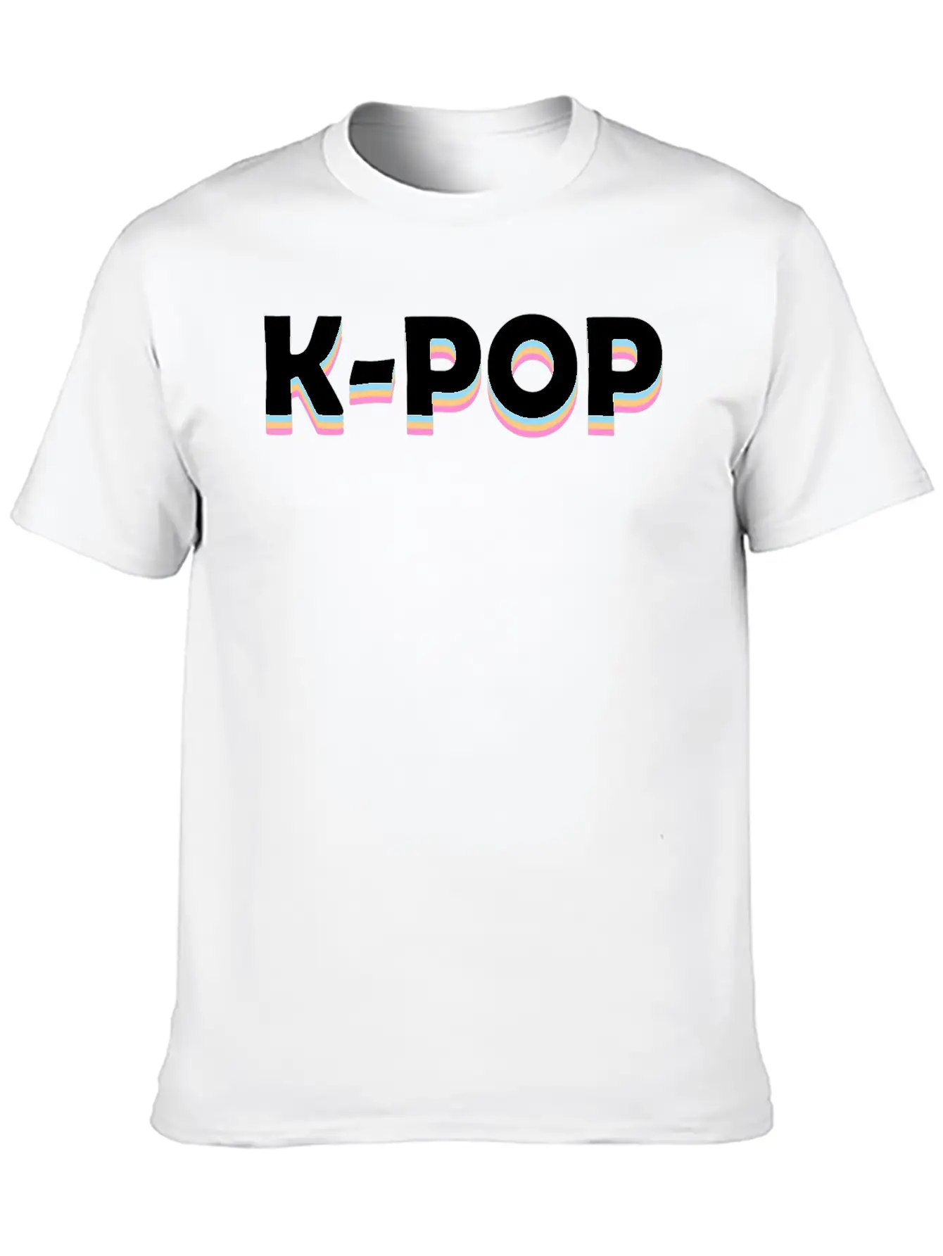 K Pop Music Lover Unisex Casual T-Shirt – Clean Design For Daily Comfort