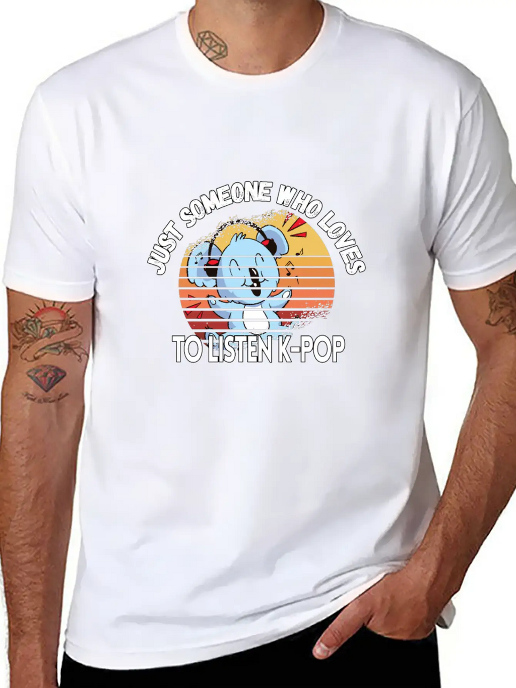 K-pop Pop Music Lover Kpop Bias Fan Korea Unisex Casual T-Shirt – Clean Design For Daily Comfort