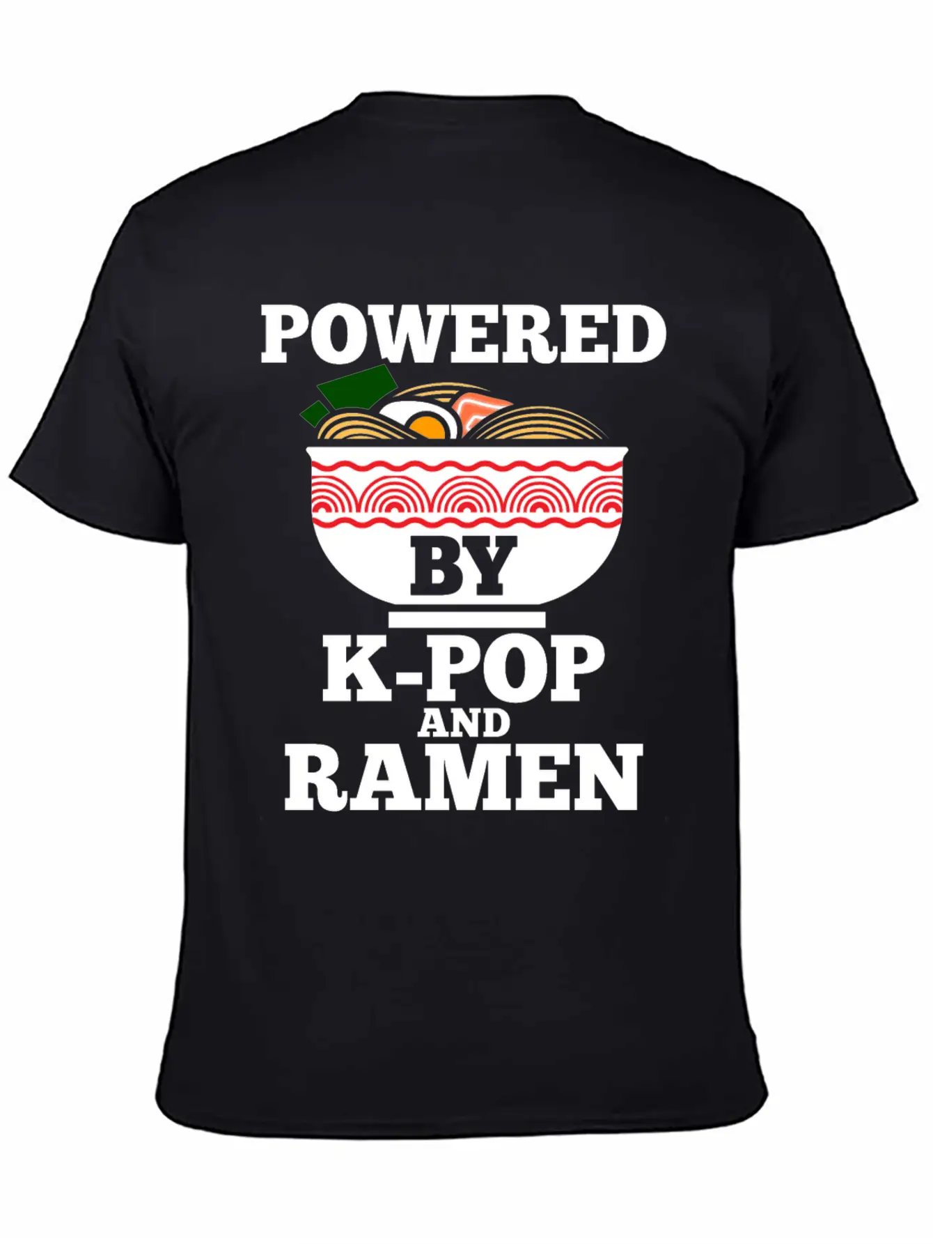K-Pop Ramen Korean Pop Anime Essential Cotton Tee For Daily Outfits – Unisex Style