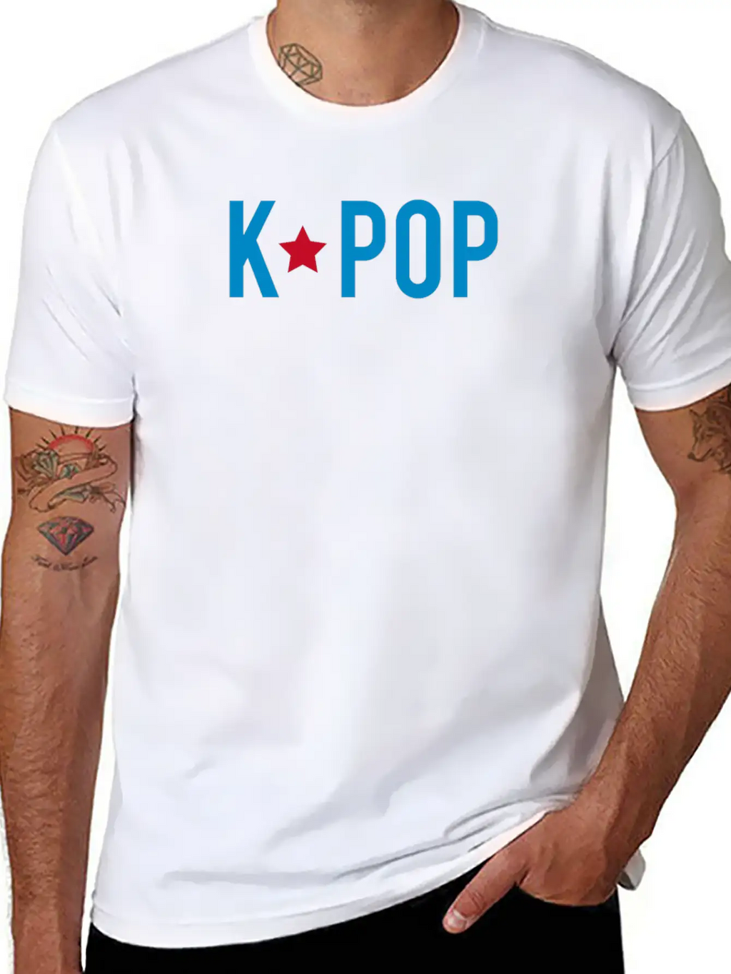 K Pop Stylish Everyday T-Shirt – Unisex Basic Cotton Tee