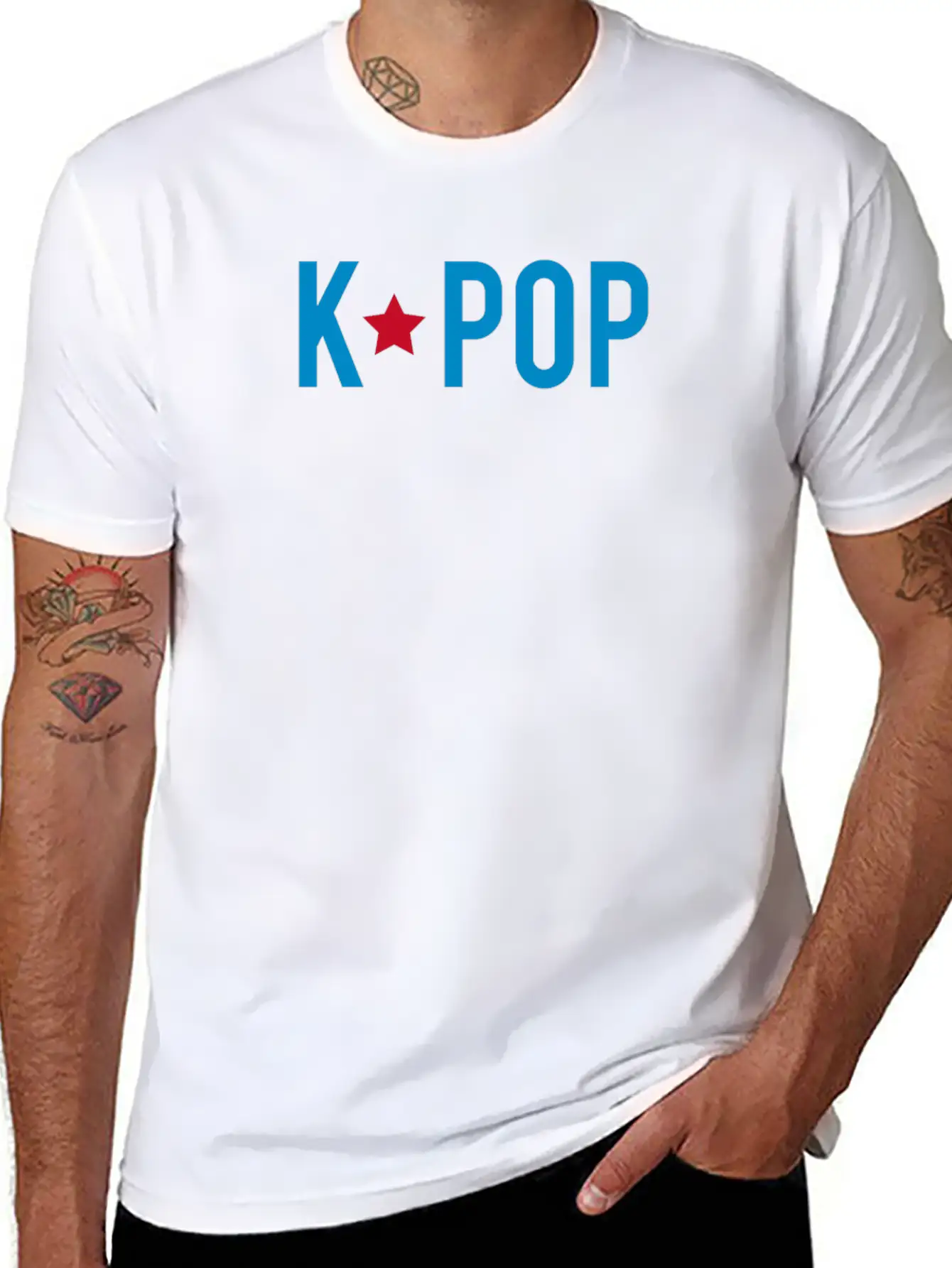 K Pop Stylish Everyday T-Shirt – Unisex Basic Cotton Tee