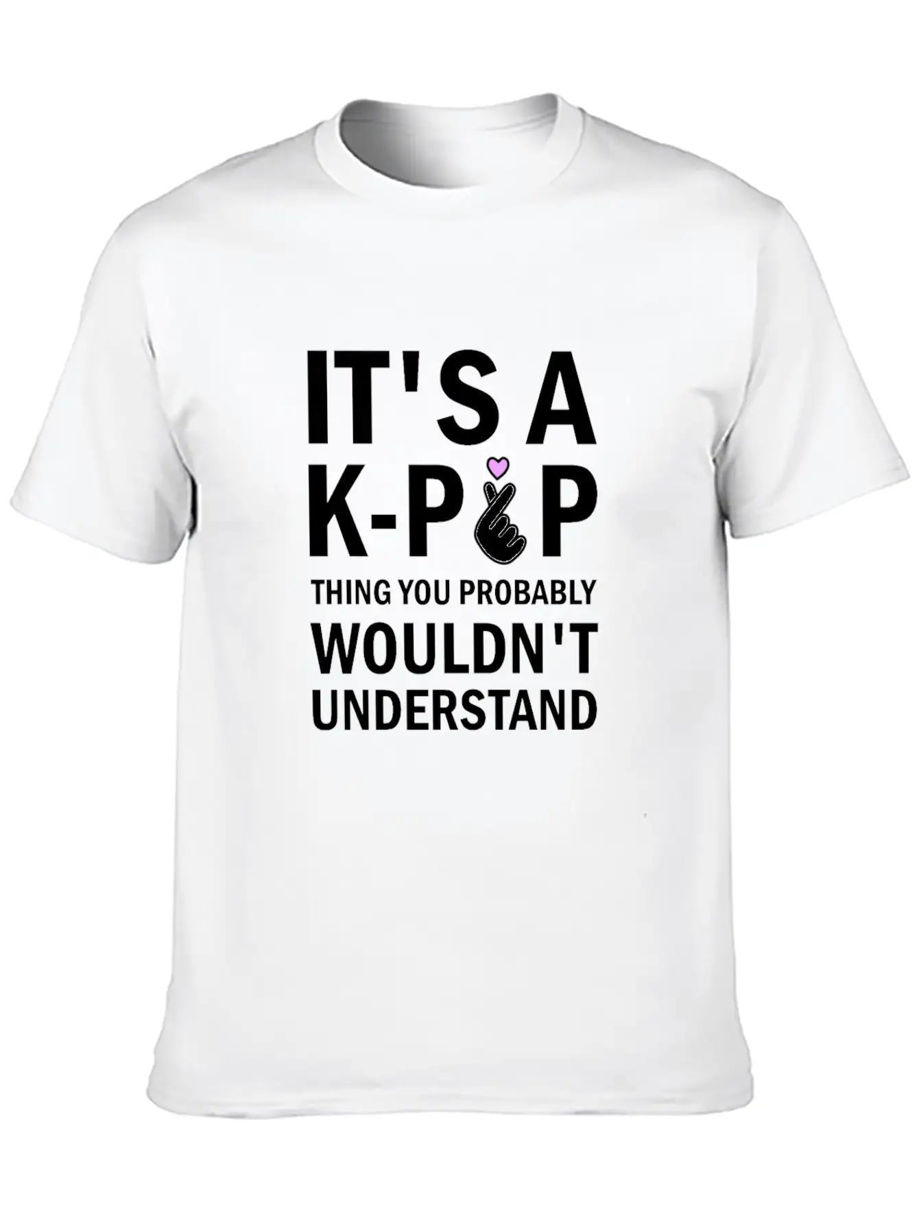 K-pop Thing Stylish Everyday T-Shirt – Unisex Basic Cotton Tee