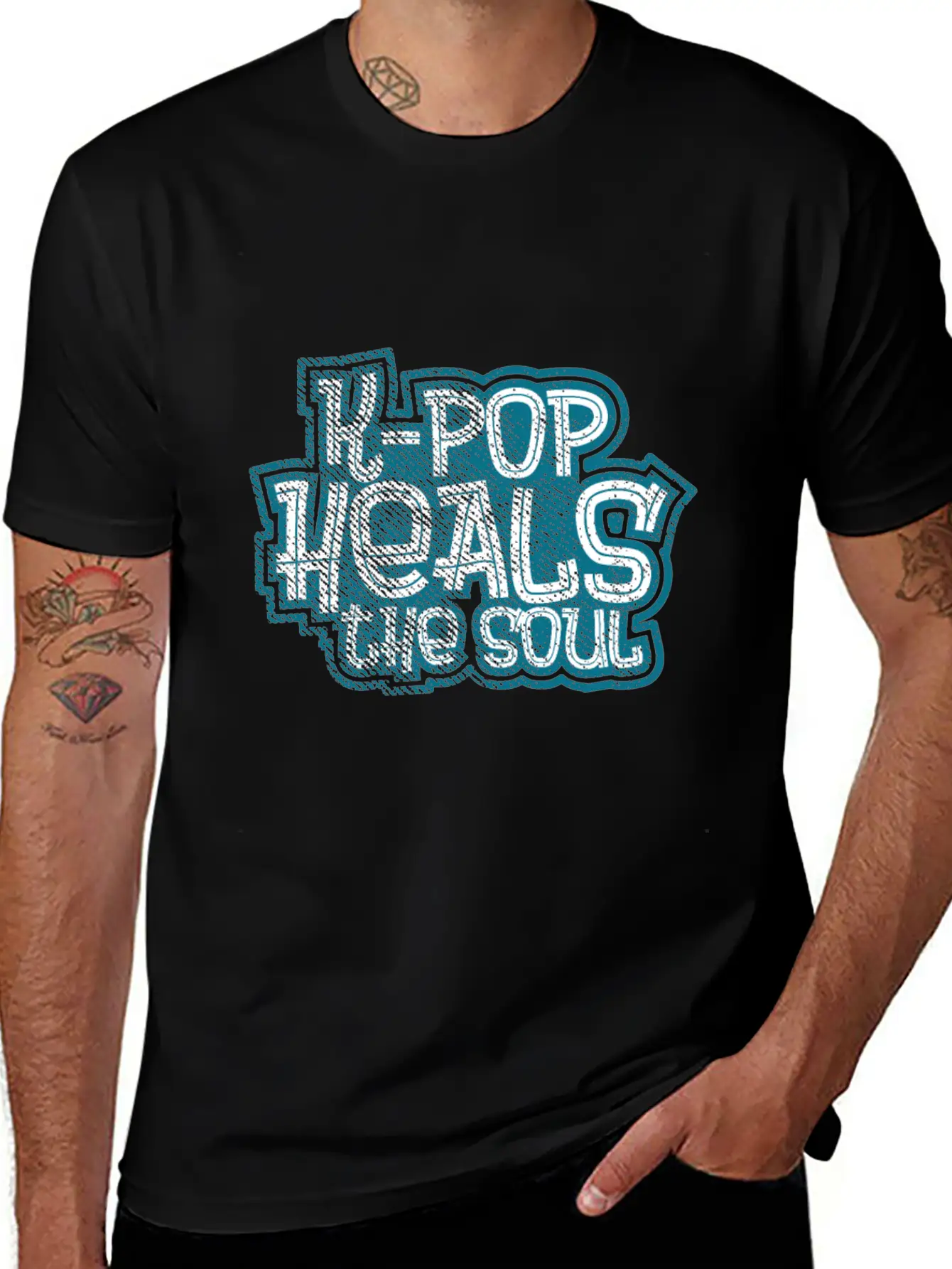 K-Pop Unisex Short Sleeve Soft Cotton T-Shirt – Casual Everyday Wear