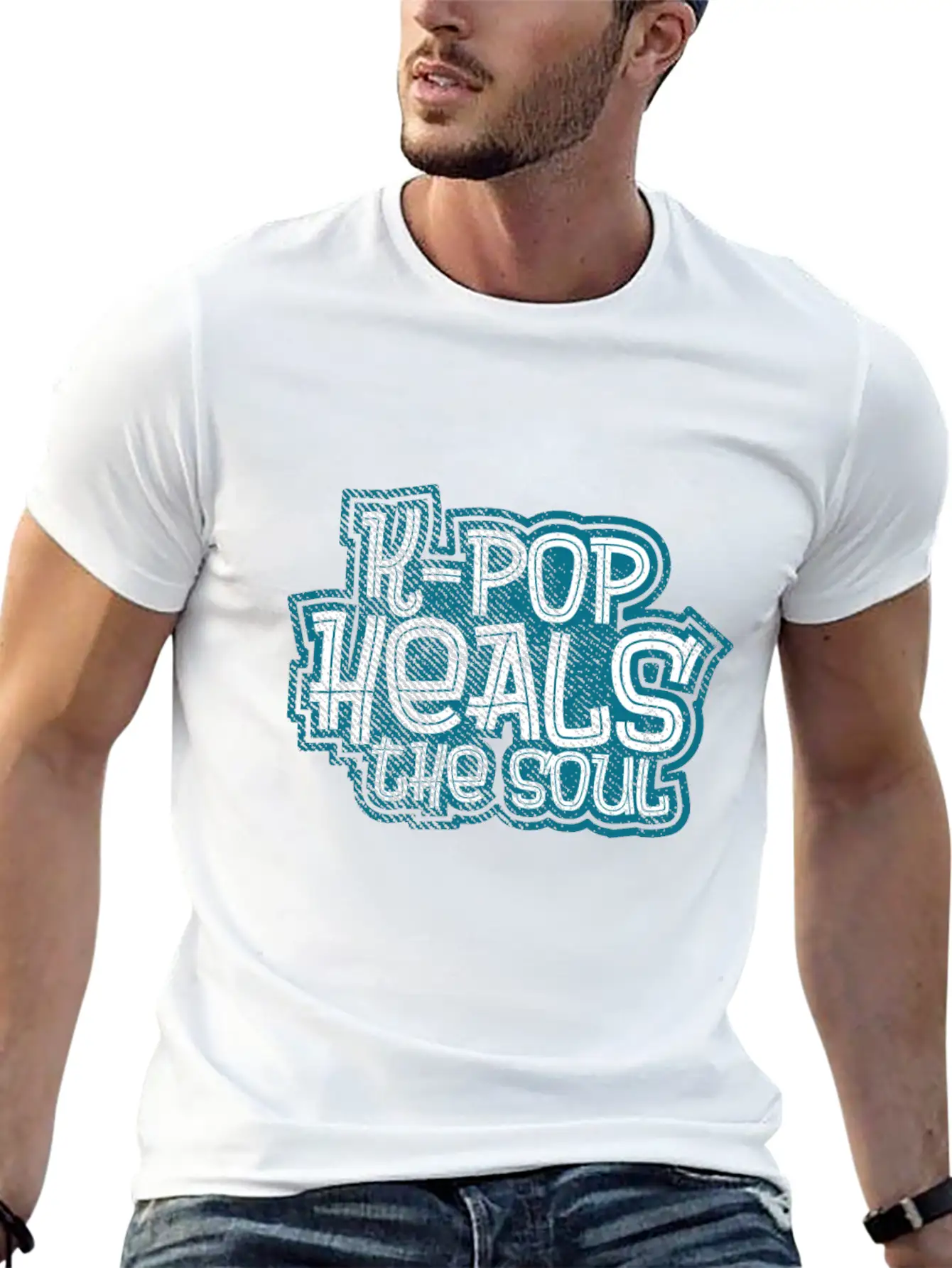 K-Pop Unisex Short Sleeve Soft Cotton T-Shirt – Casual Everyday Wear
