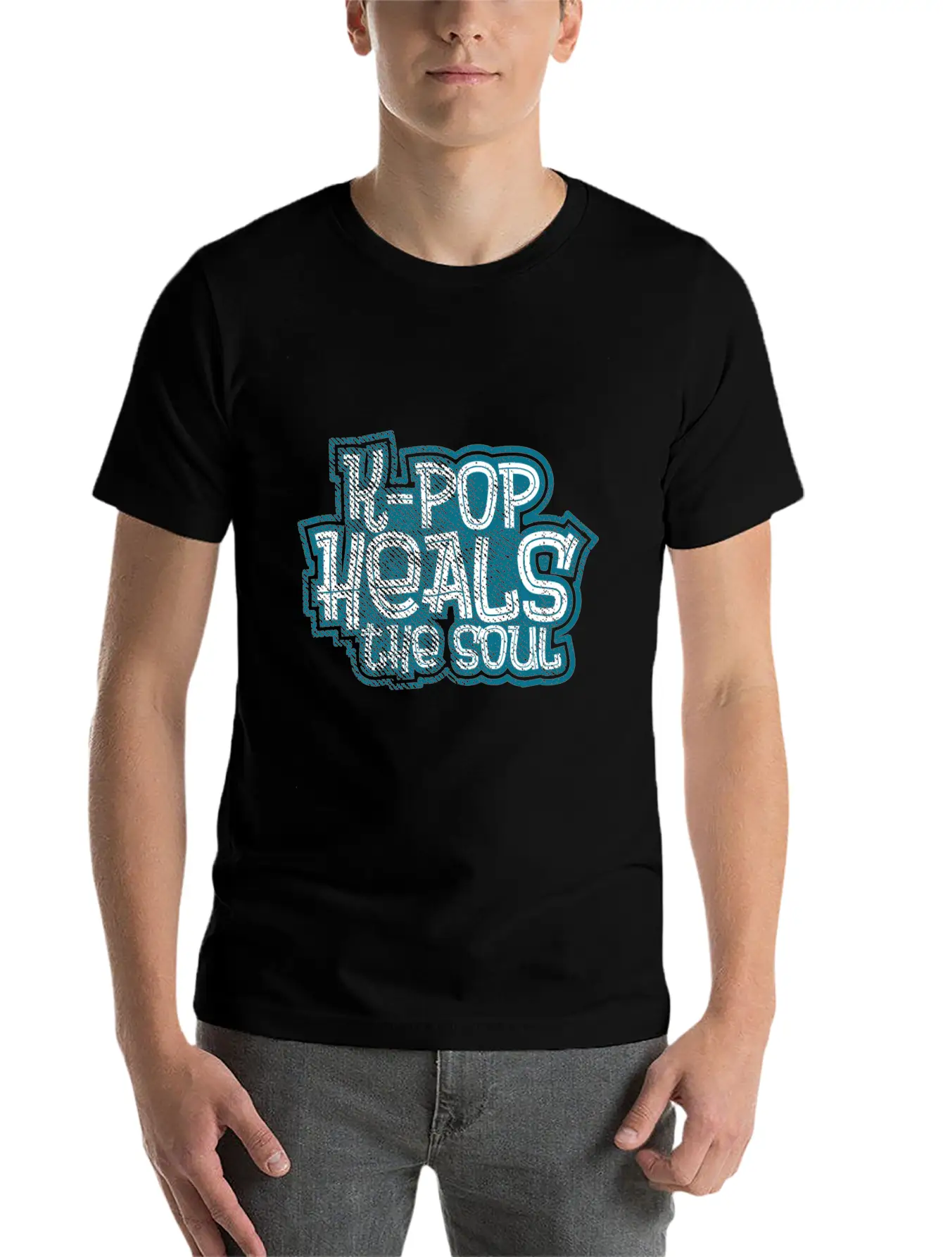 K-Pop Unisex Short Sleeve Soft Cotton T-Shirt – Casual Everyday Wear