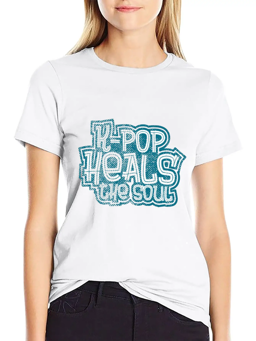 K-Pop Unisex Short Sleeve Soft Cotton T-Shirt – Casual Everyday Wear