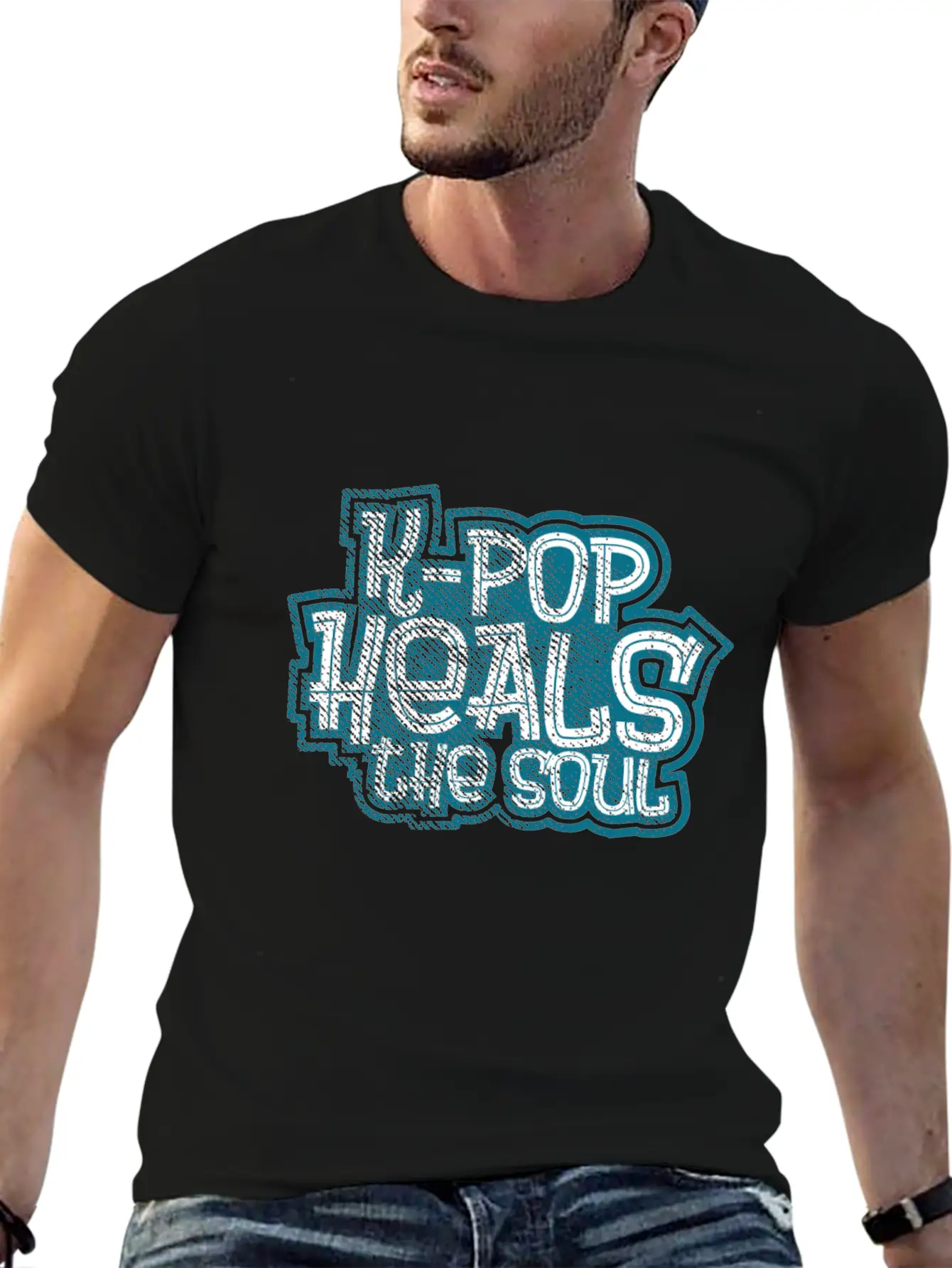 K-Pop Unisex Short Sleeve Soft Cotton T-Shirt – Casual Everyday Wear