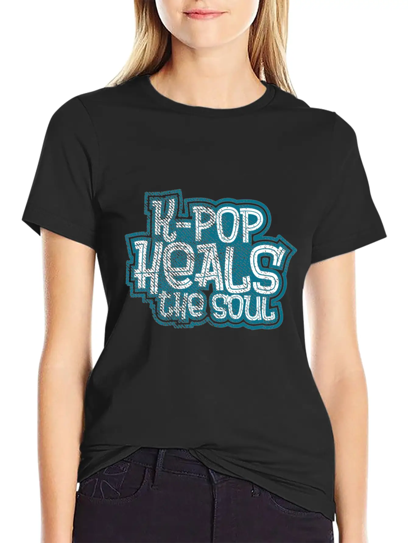 K-Pop Unisex Short Sleeve Soft Cotton T-Shirt – Casual Everyday Wear