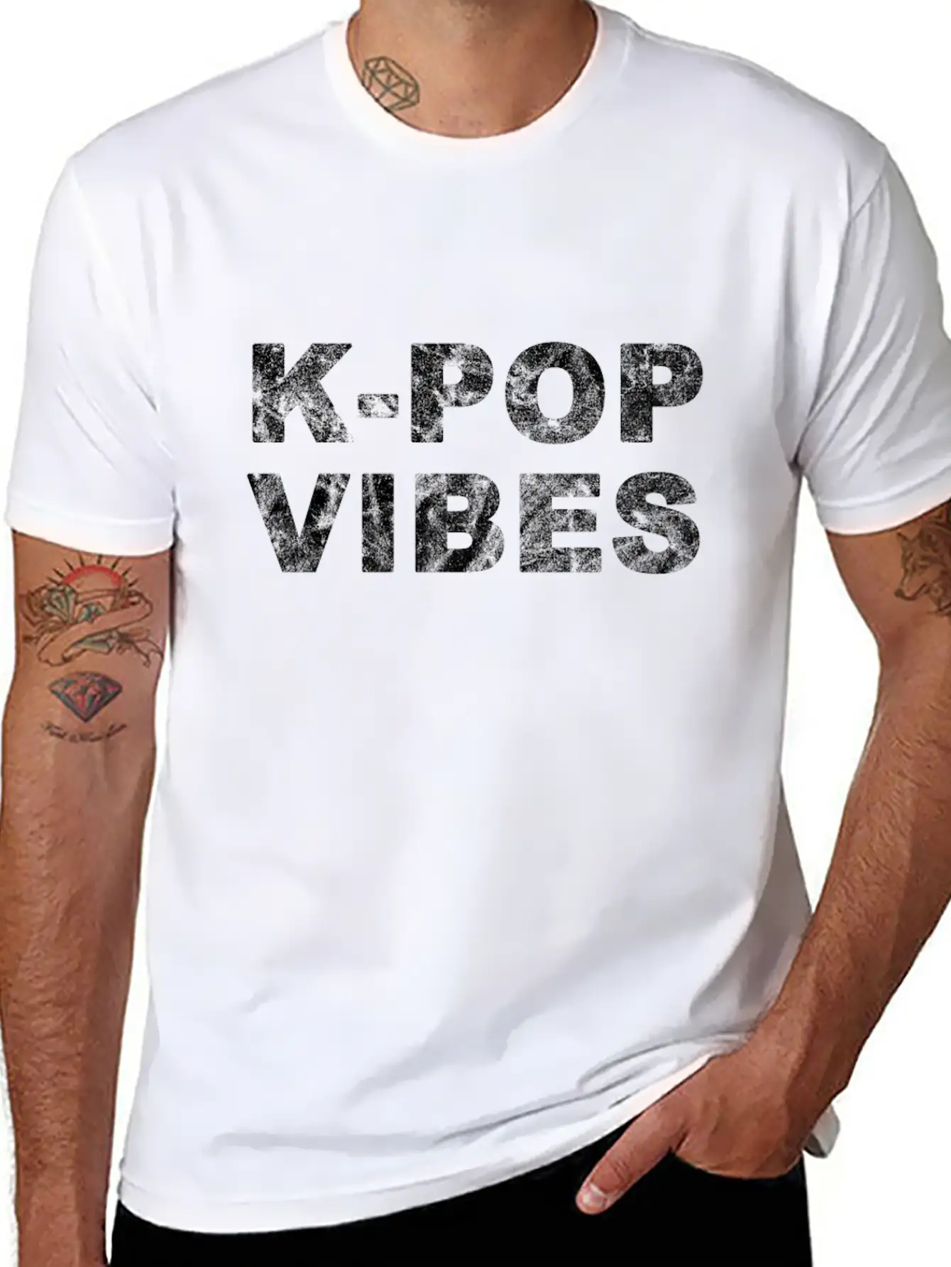 K-Pop Vibes Unisex Casual T-Shirt – Clean Design For Daily Comfort