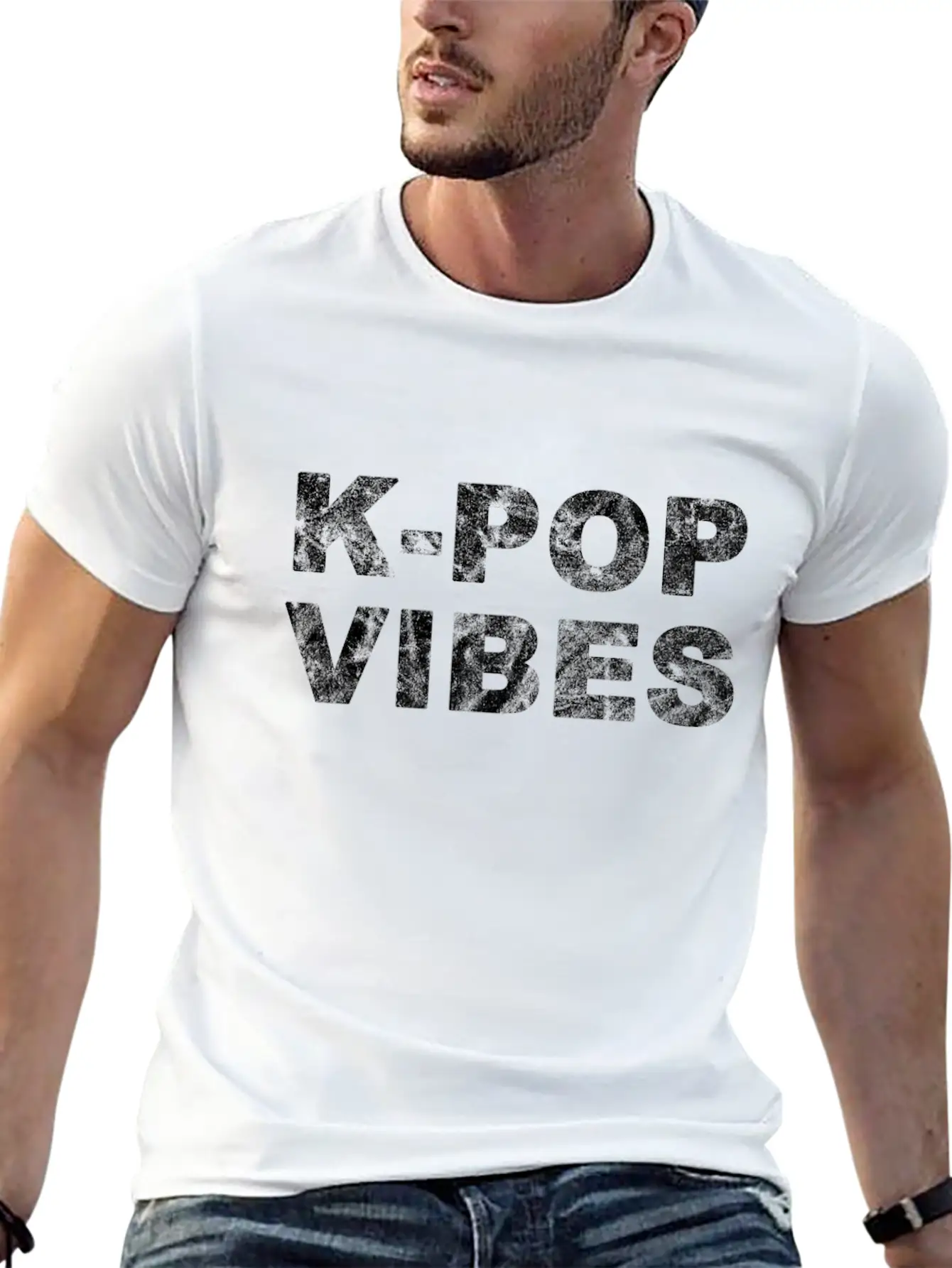 K-Pop Vibes Unisex Casual T-Shirt – Clean Design For Daily Comfort
