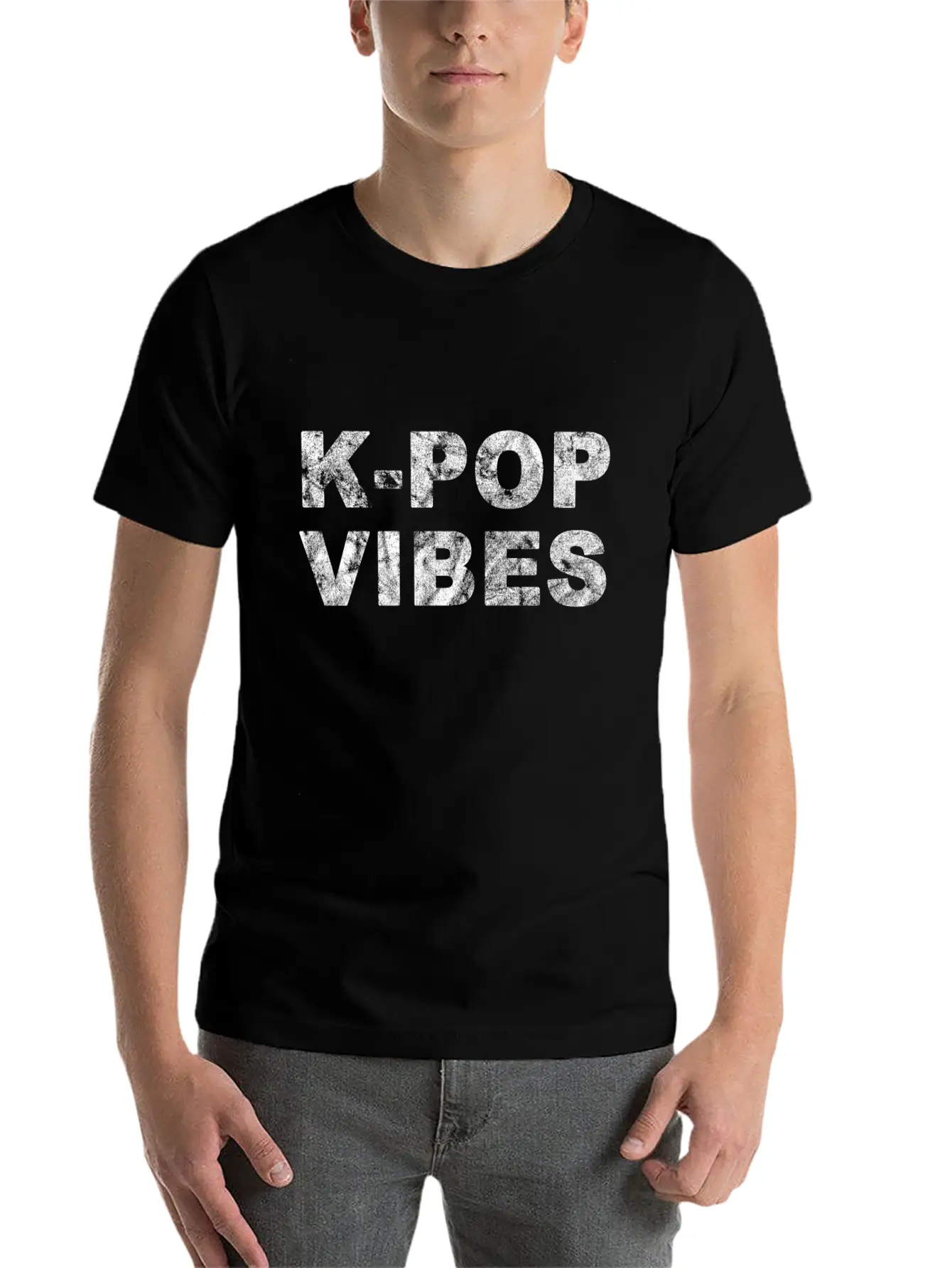 K-Pop Vibes Unisex Casual T-Shirt – Clean Design For Daily Comfort