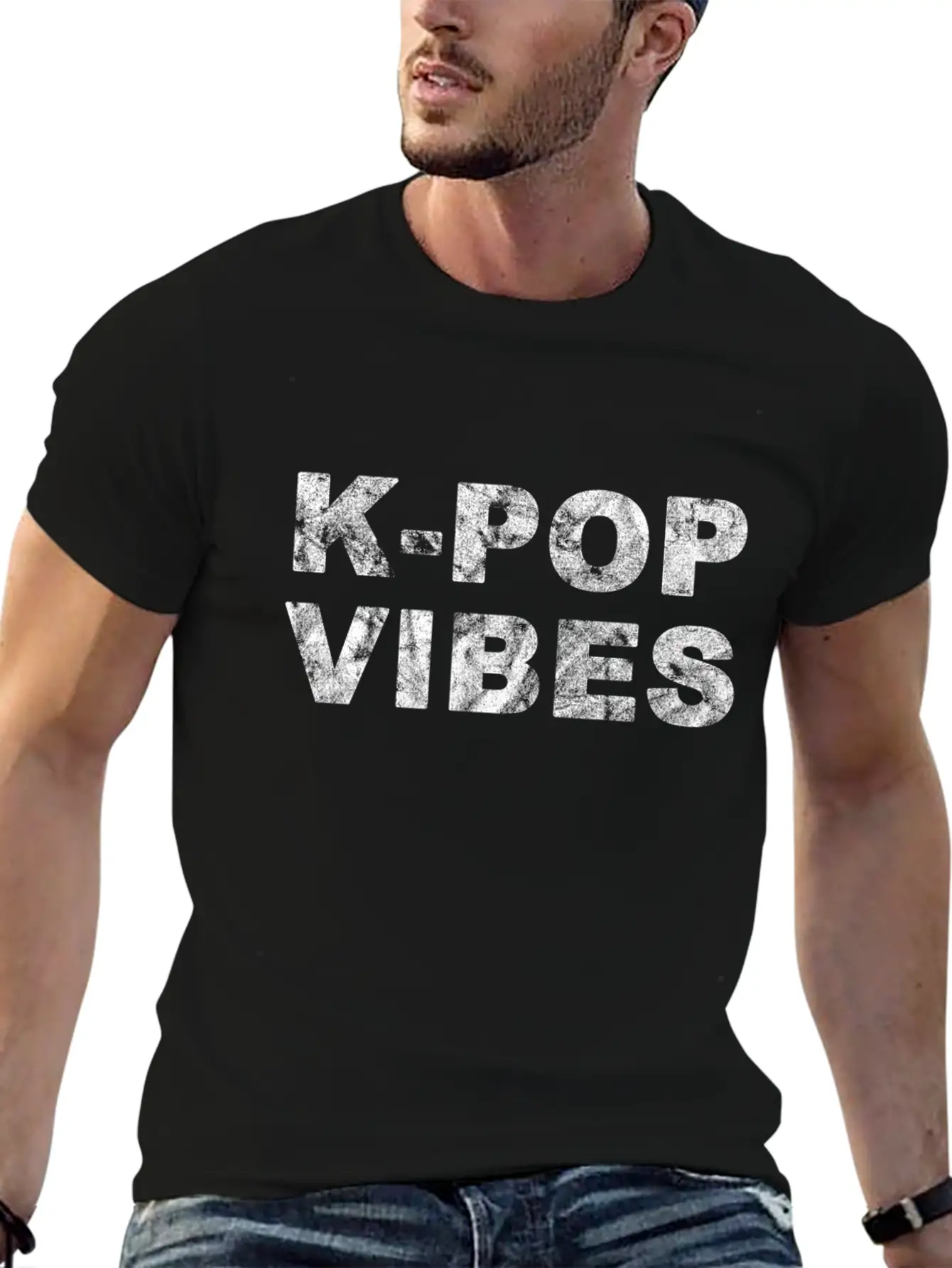 K-Pop Vibes Unisex Casual T-Shirt – Clean Design For Daily Comfort