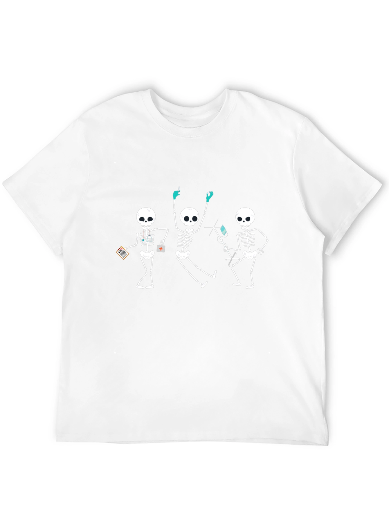 Dancing Skeleton Doctor Graphic Tee
