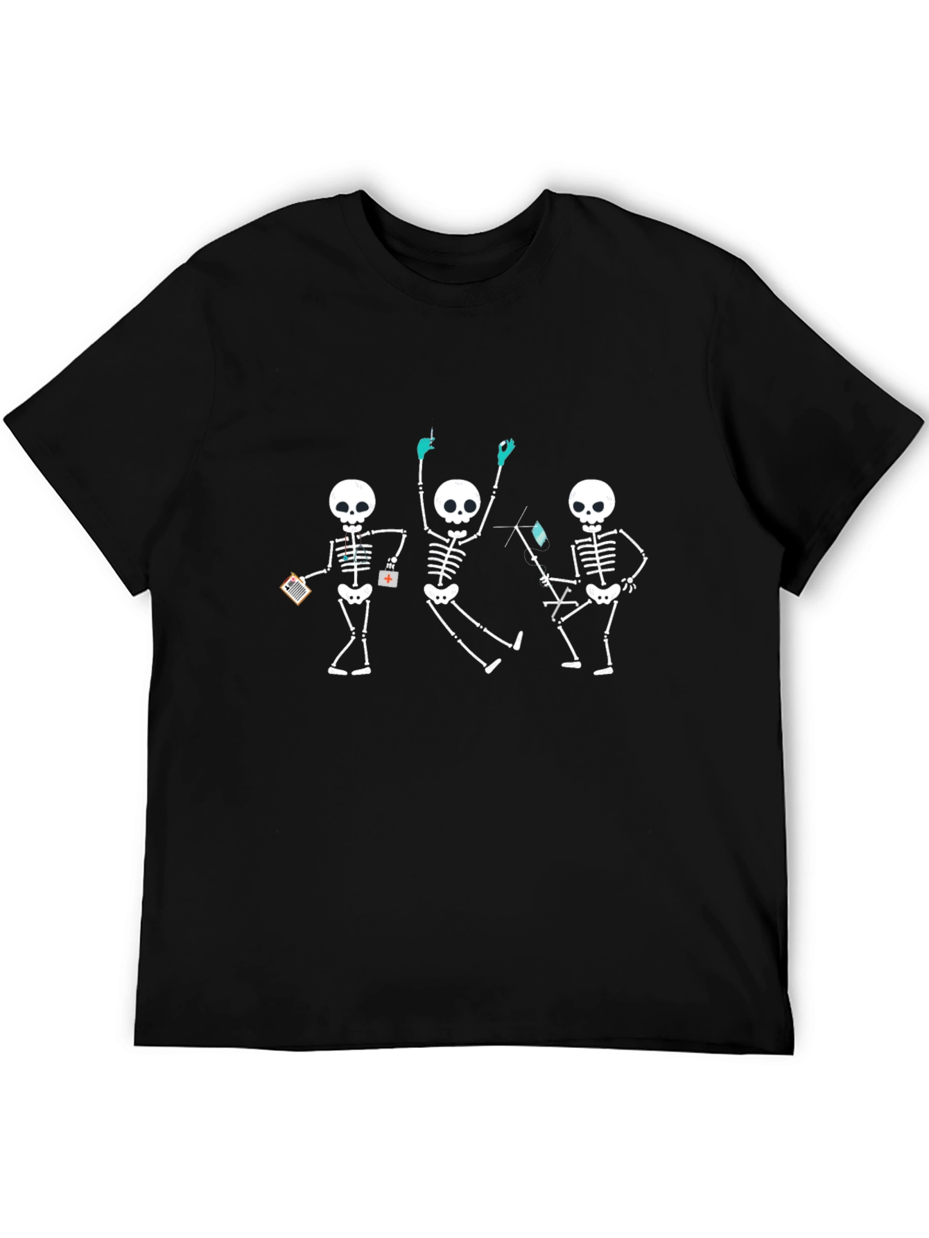 Dancing Skeleton Doctor Graphic Tee