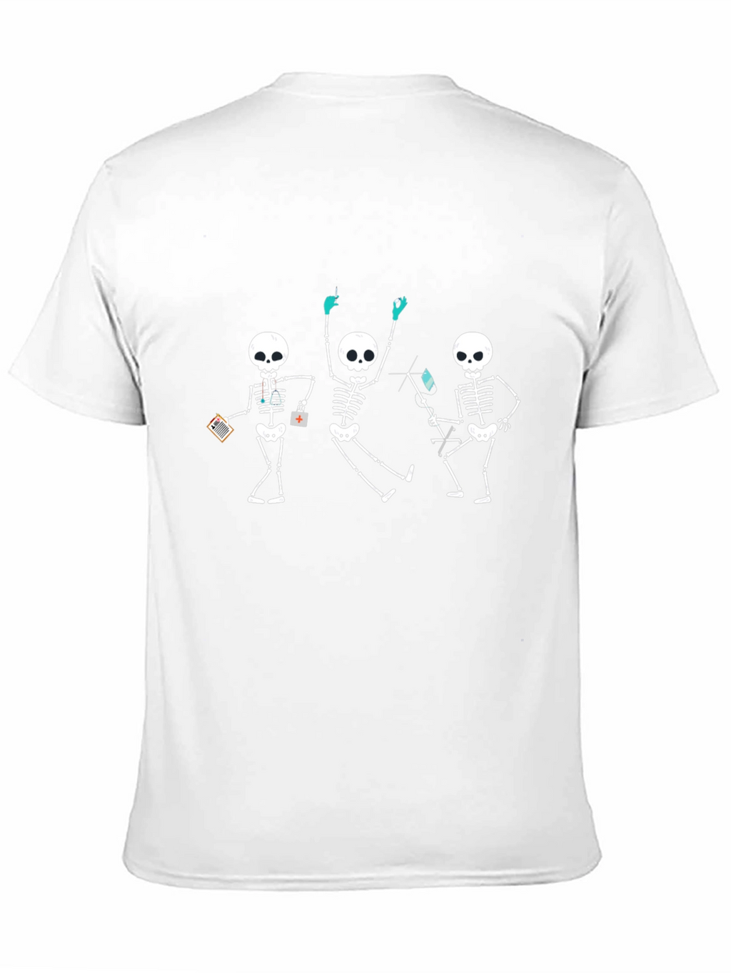 Dancing Skeleton Doctor Graphic Tee