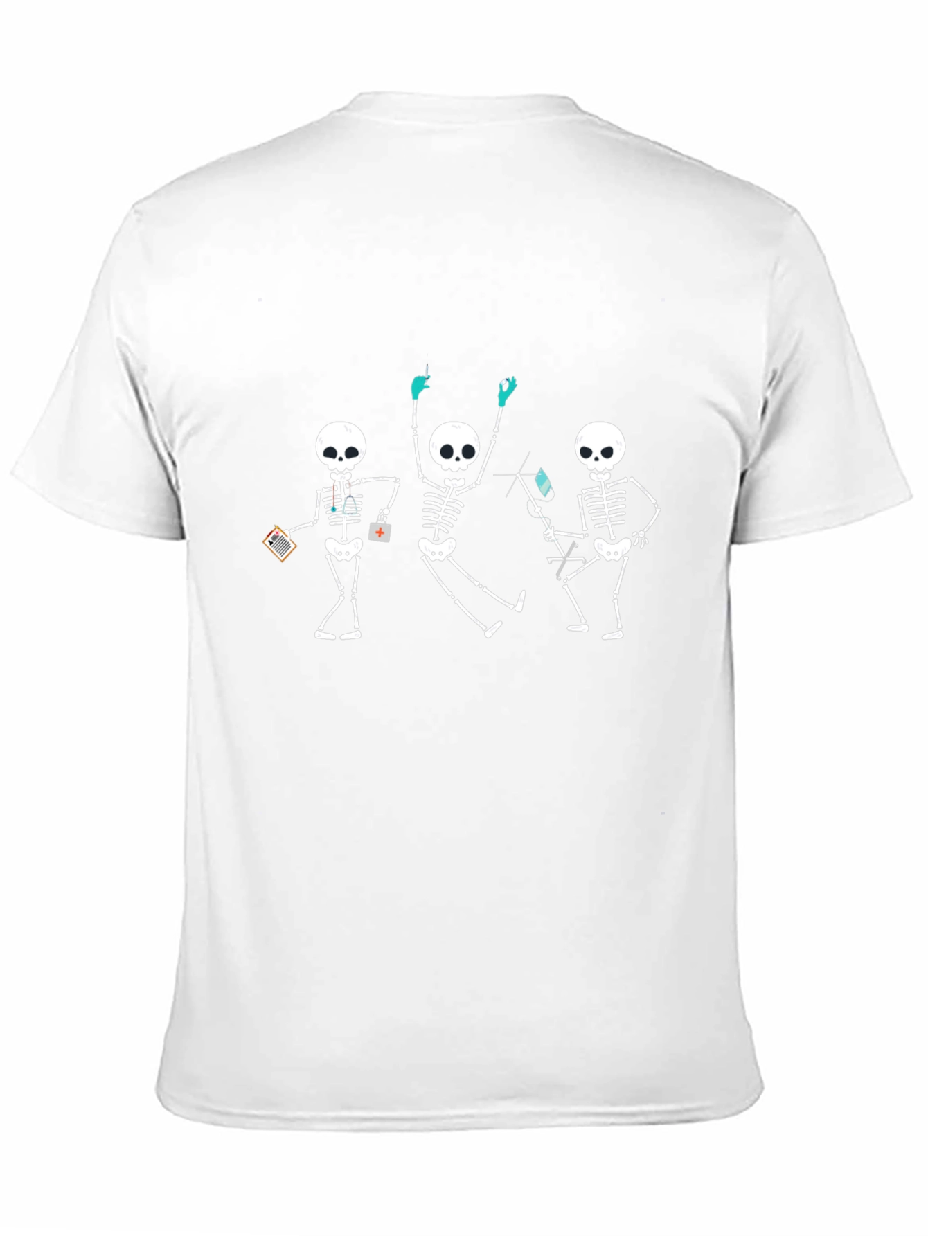 Dancing Skeleton Doctor Graphic Tee