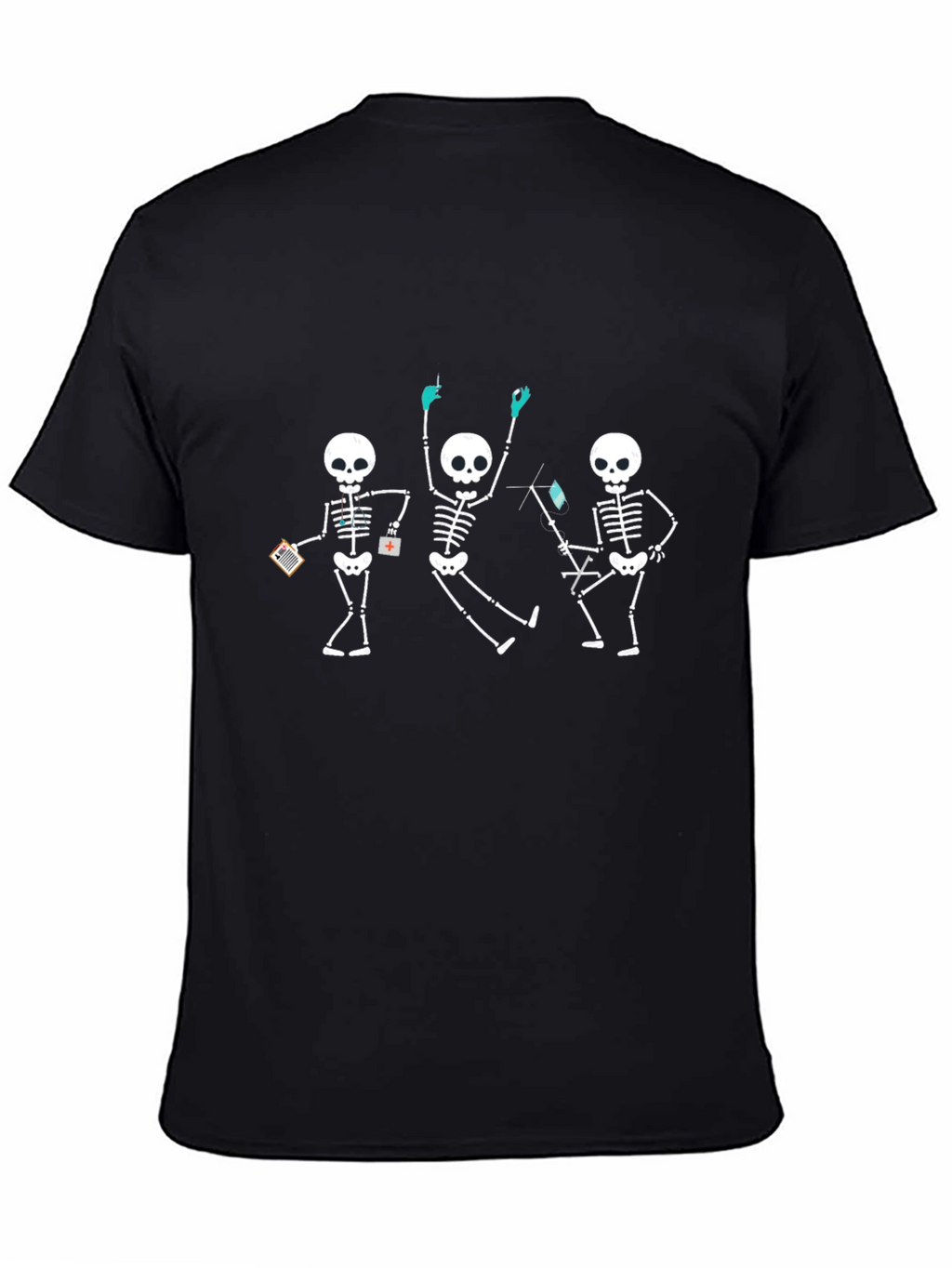 Dancing Skeleton Doctor Graphic Tee