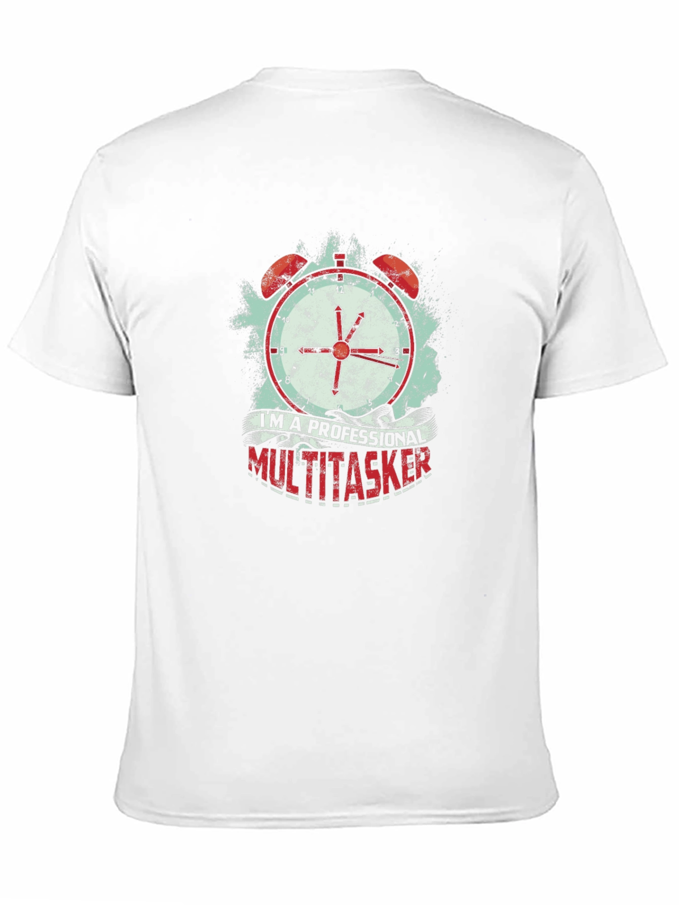 Professional Multitasker Graphic Tee - Black