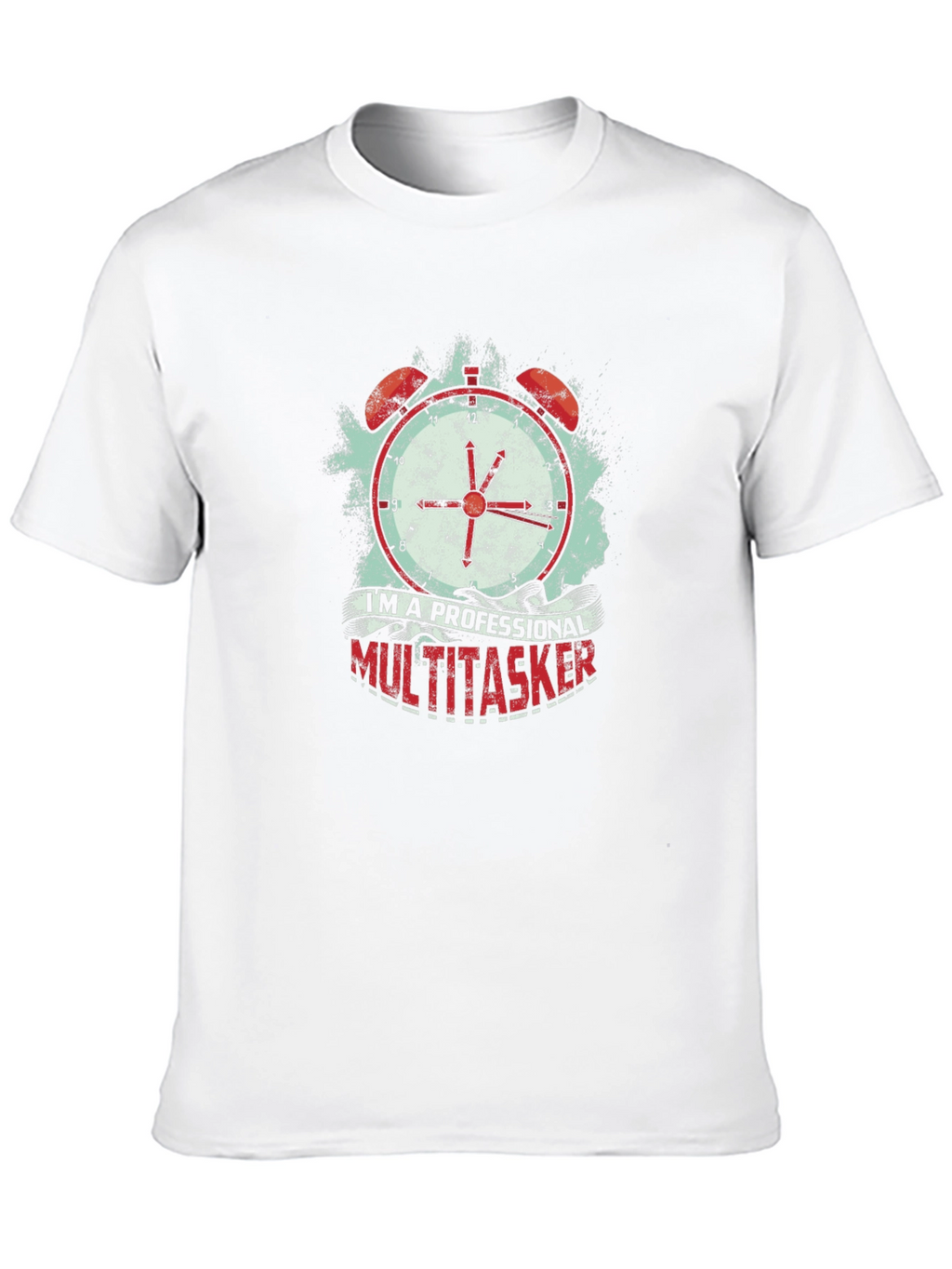 Professional Multitasker Graphic Tee - Black