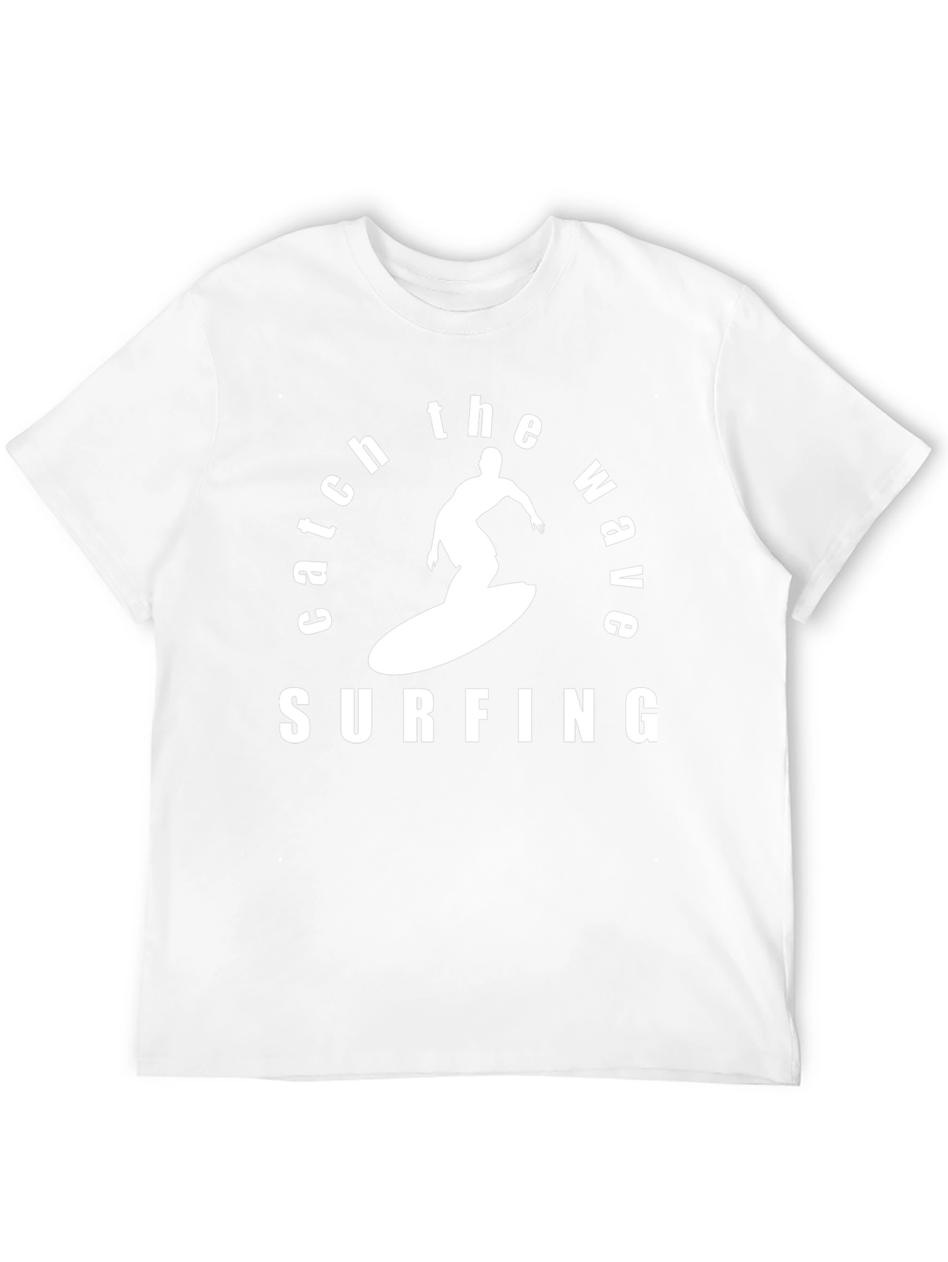 Catch the Wave Surfing T-Shirt - Black