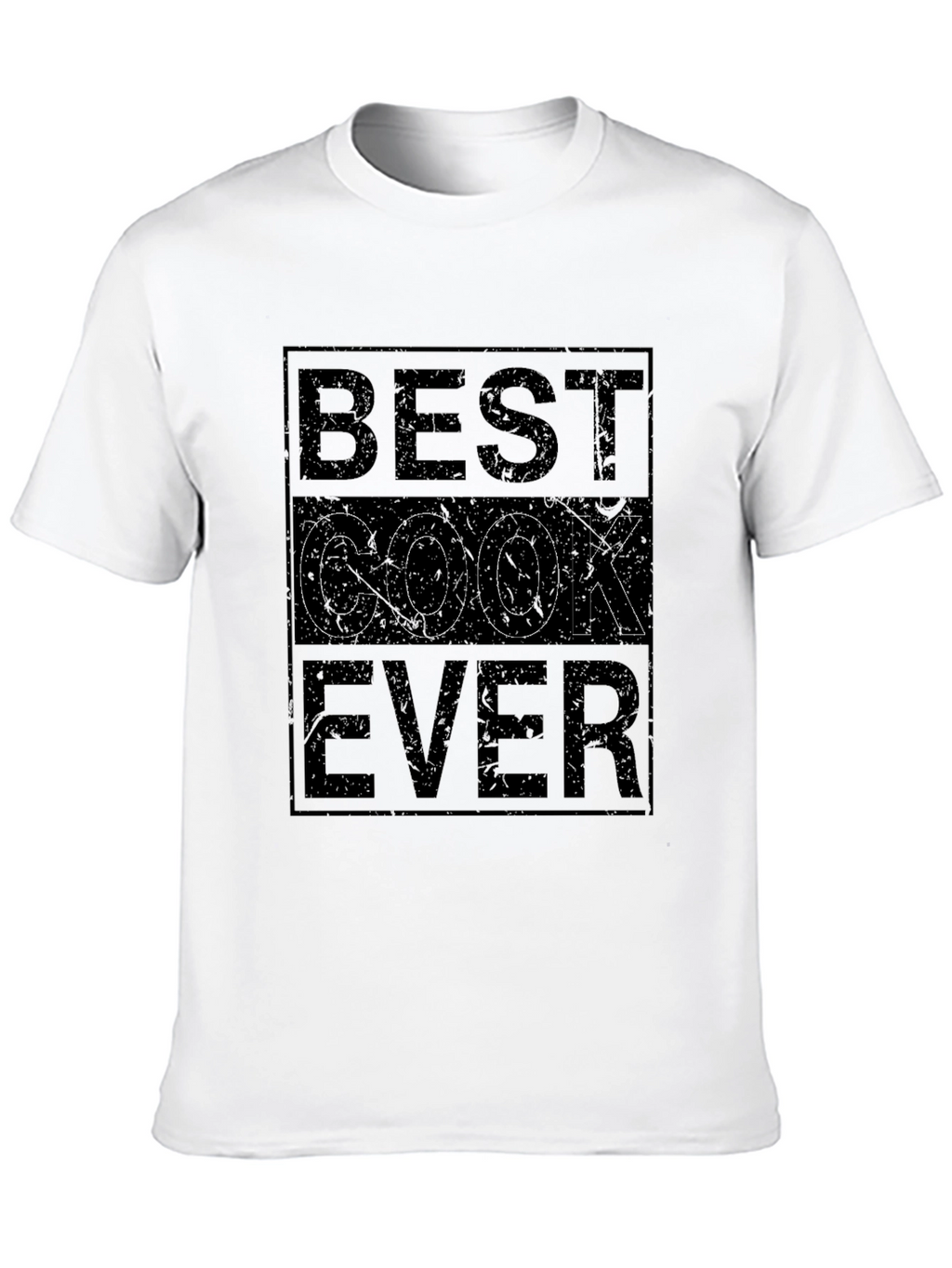 Best Cook Ever Black Graphic T-Shirt