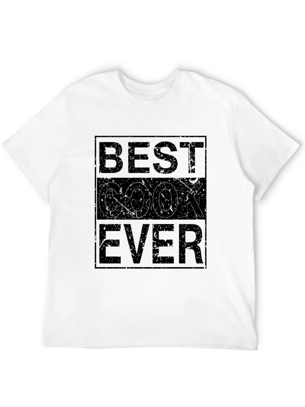 Best Cook Ever Black Graphic T-Shirt