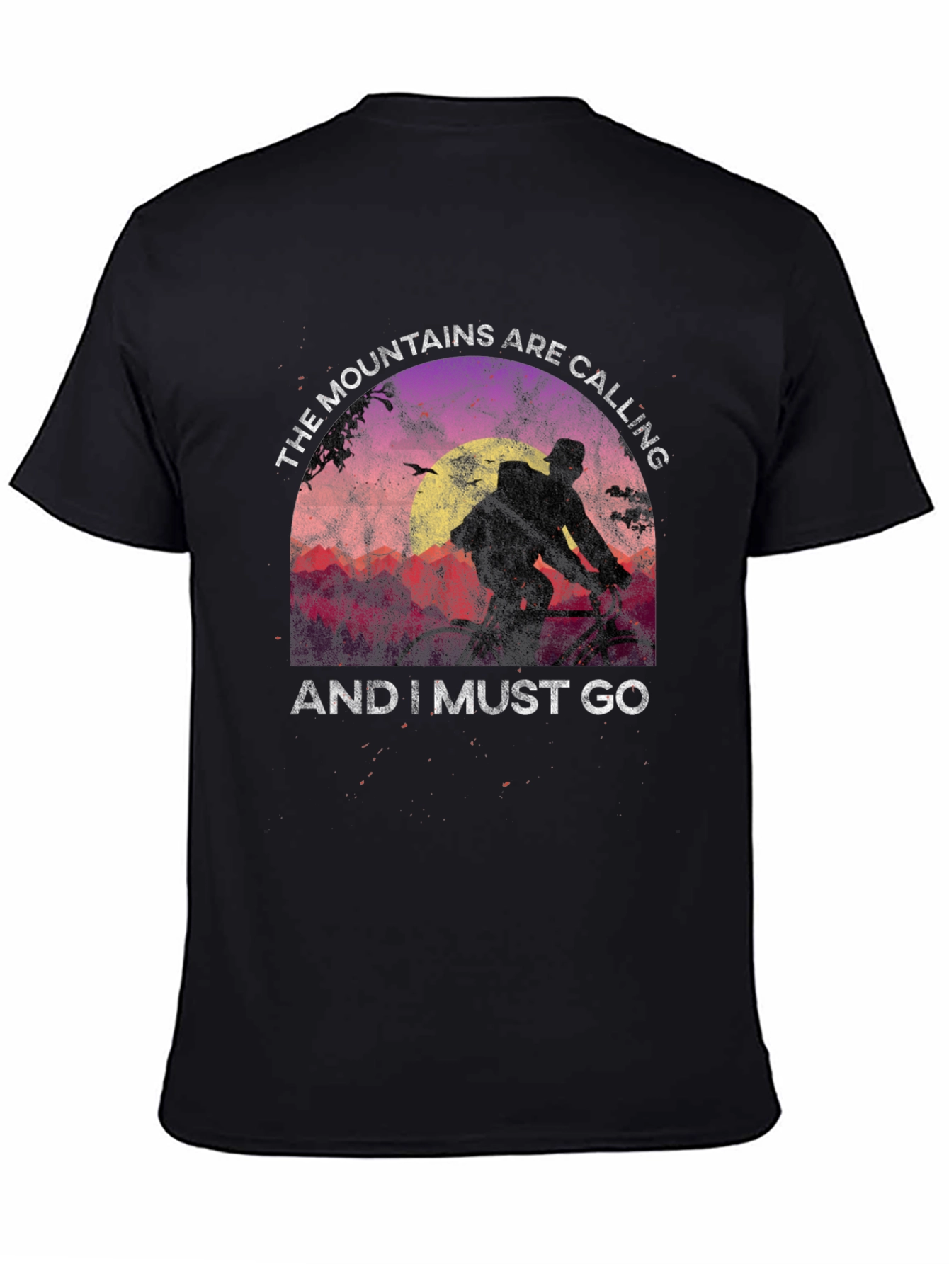 Mountains are Calling T-Shirt - Biker Edition