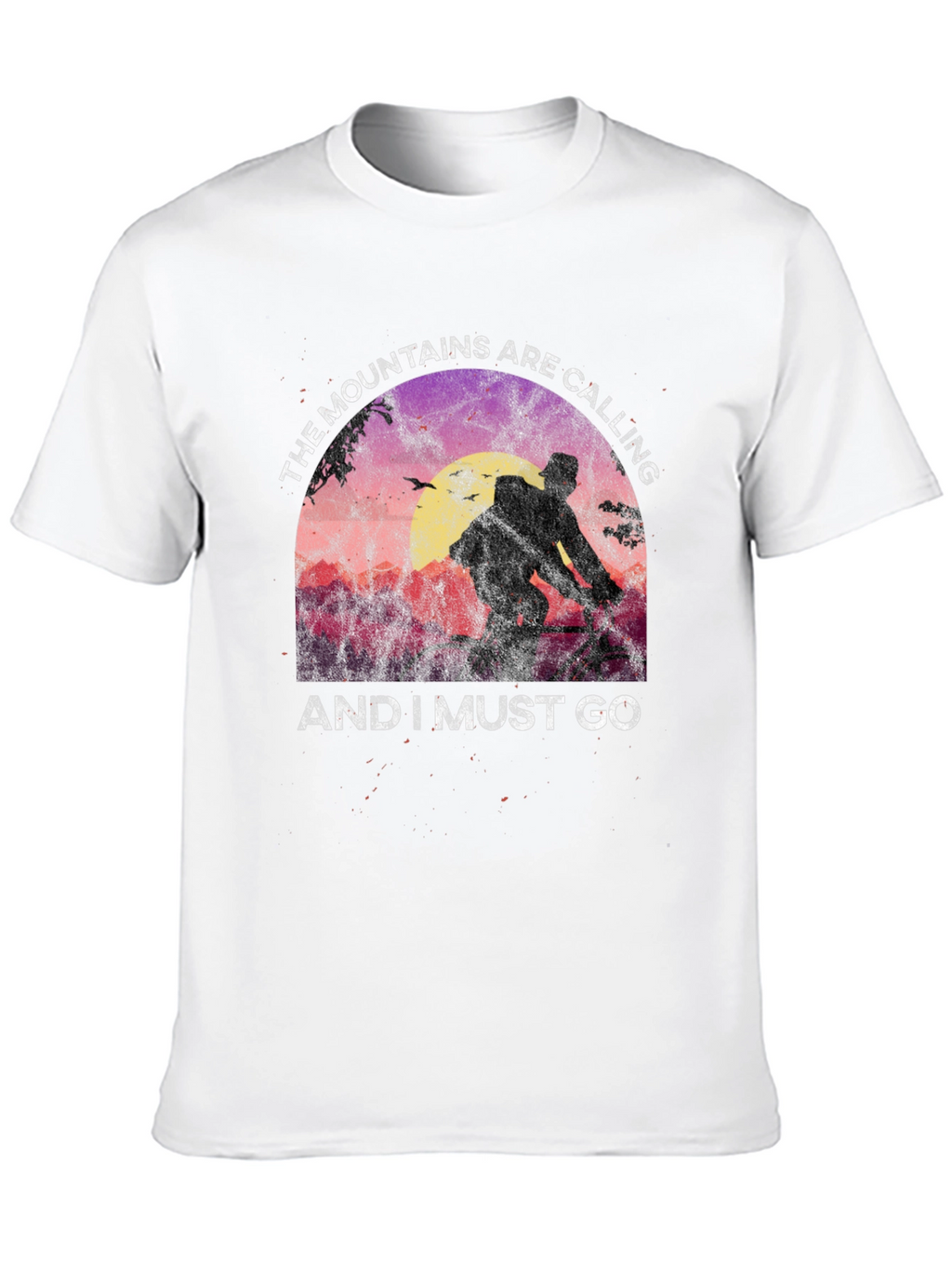 Mountains are Calling T-Shirt - Biker Edition