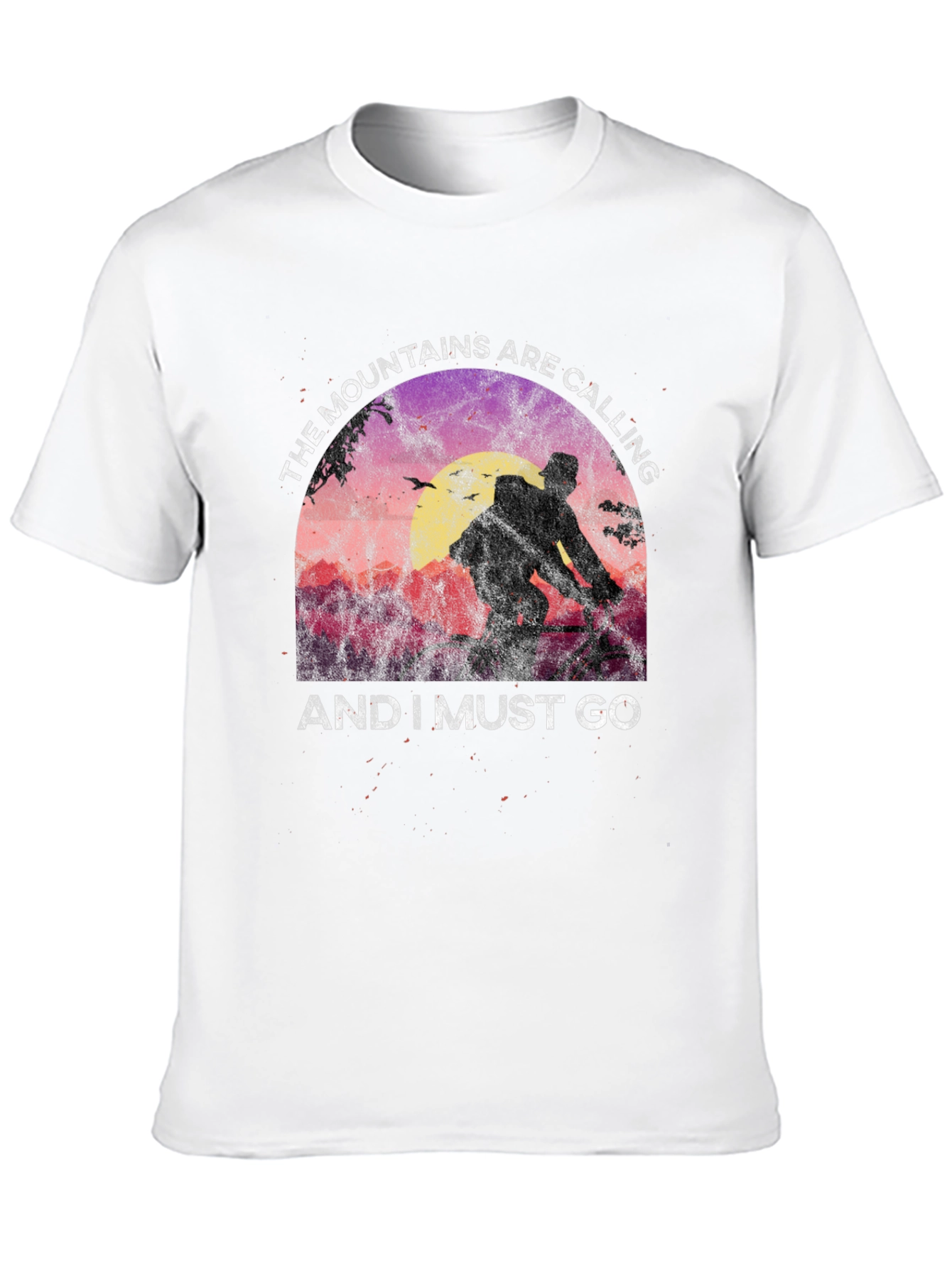 Mountains are Calling T-Shirt - Biker Edition