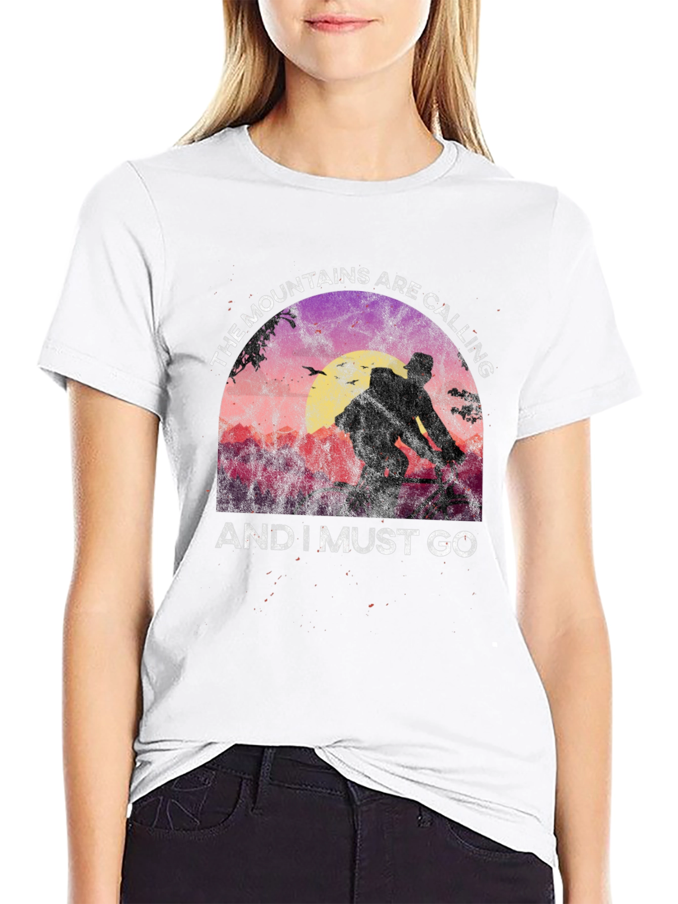 Mountains are Calling T-Shirt - Biker Edition