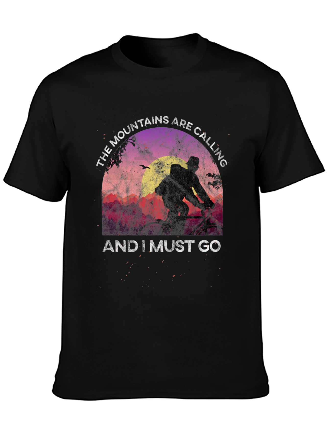 Mountains are Calling T-Shirt - Biker Edition