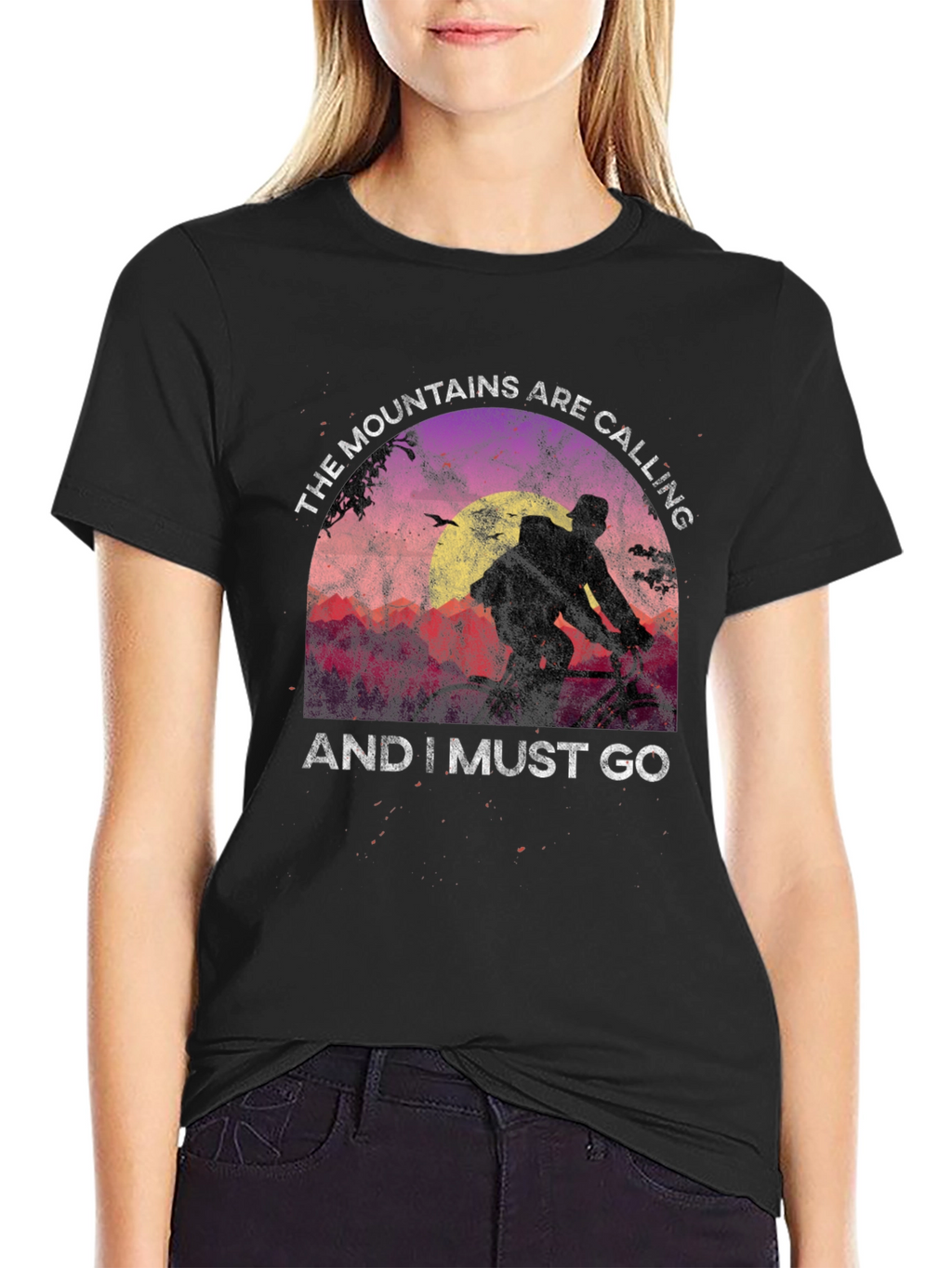 Mountains are Calling T-Shirt - Biker Edition