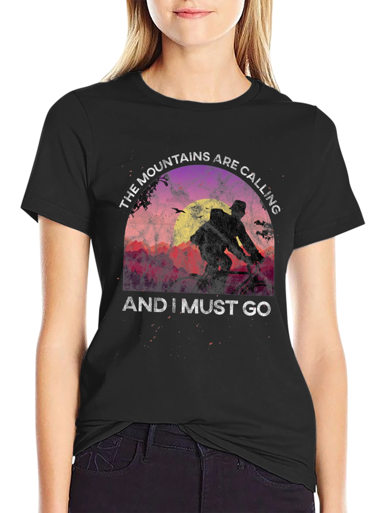 Mountains are Calling T-Shirt - Biker Edition