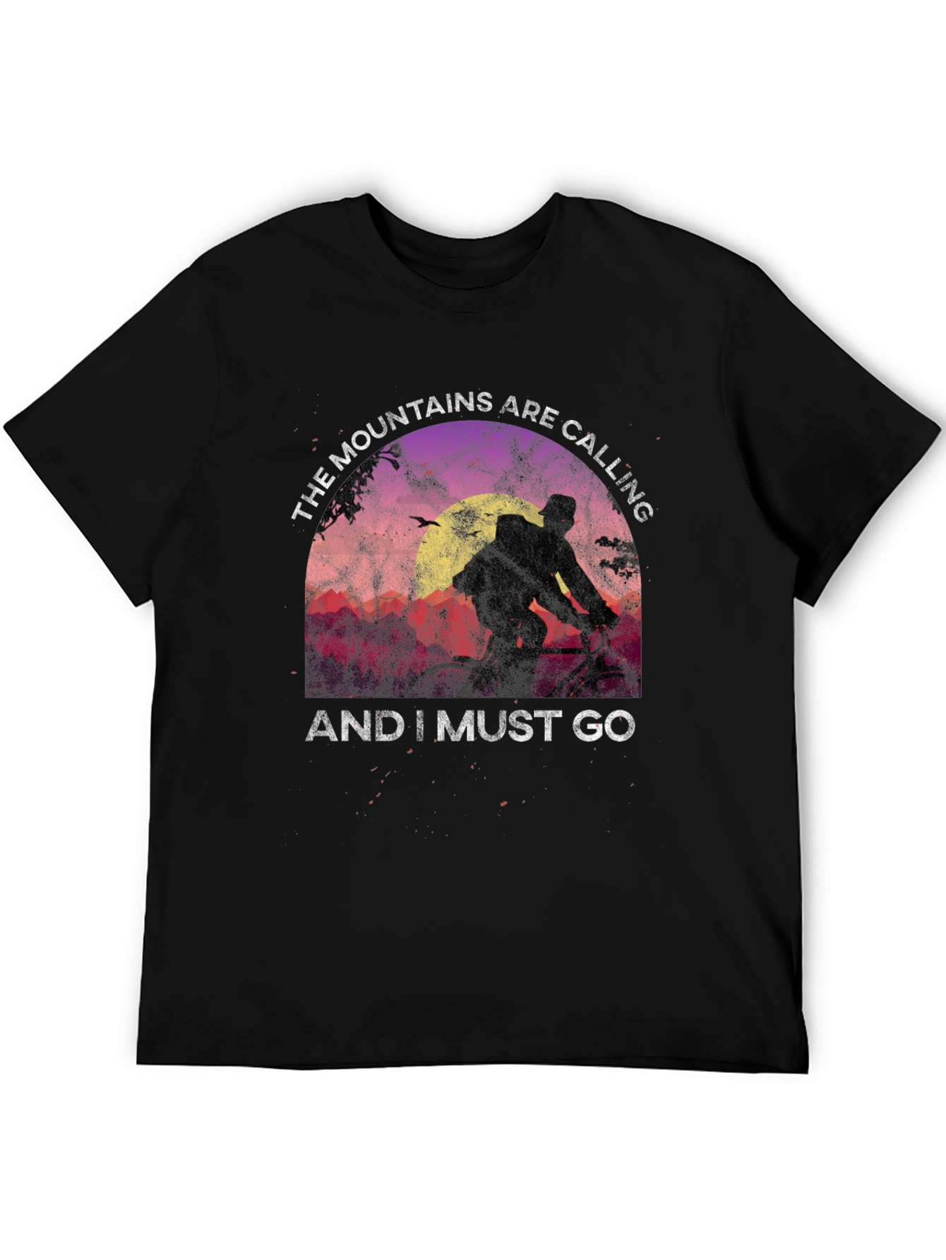 Mountains are Calling T-Shirt - Biker Edition